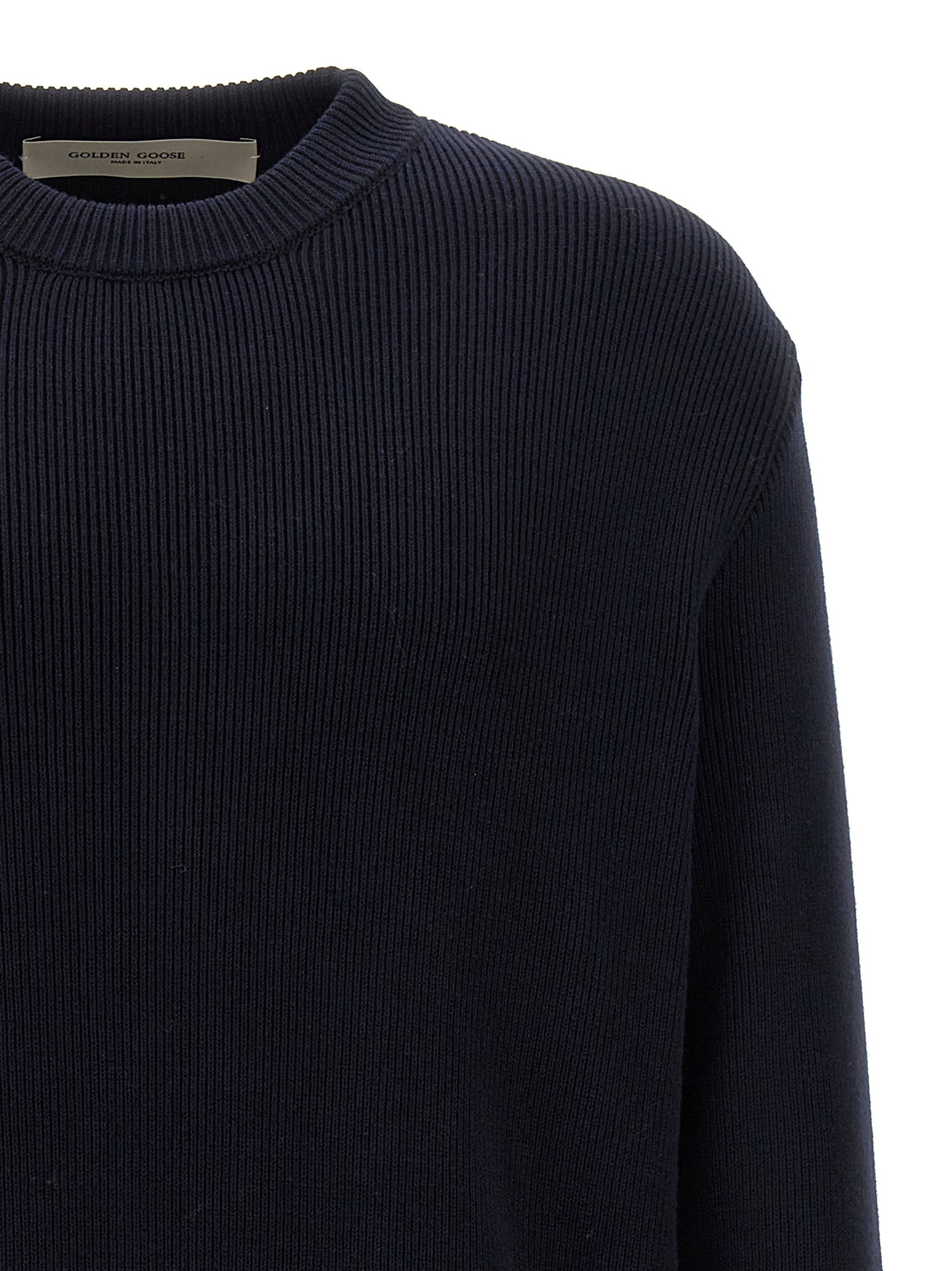 Golden Goose Blue Davis Cotton Cardigan