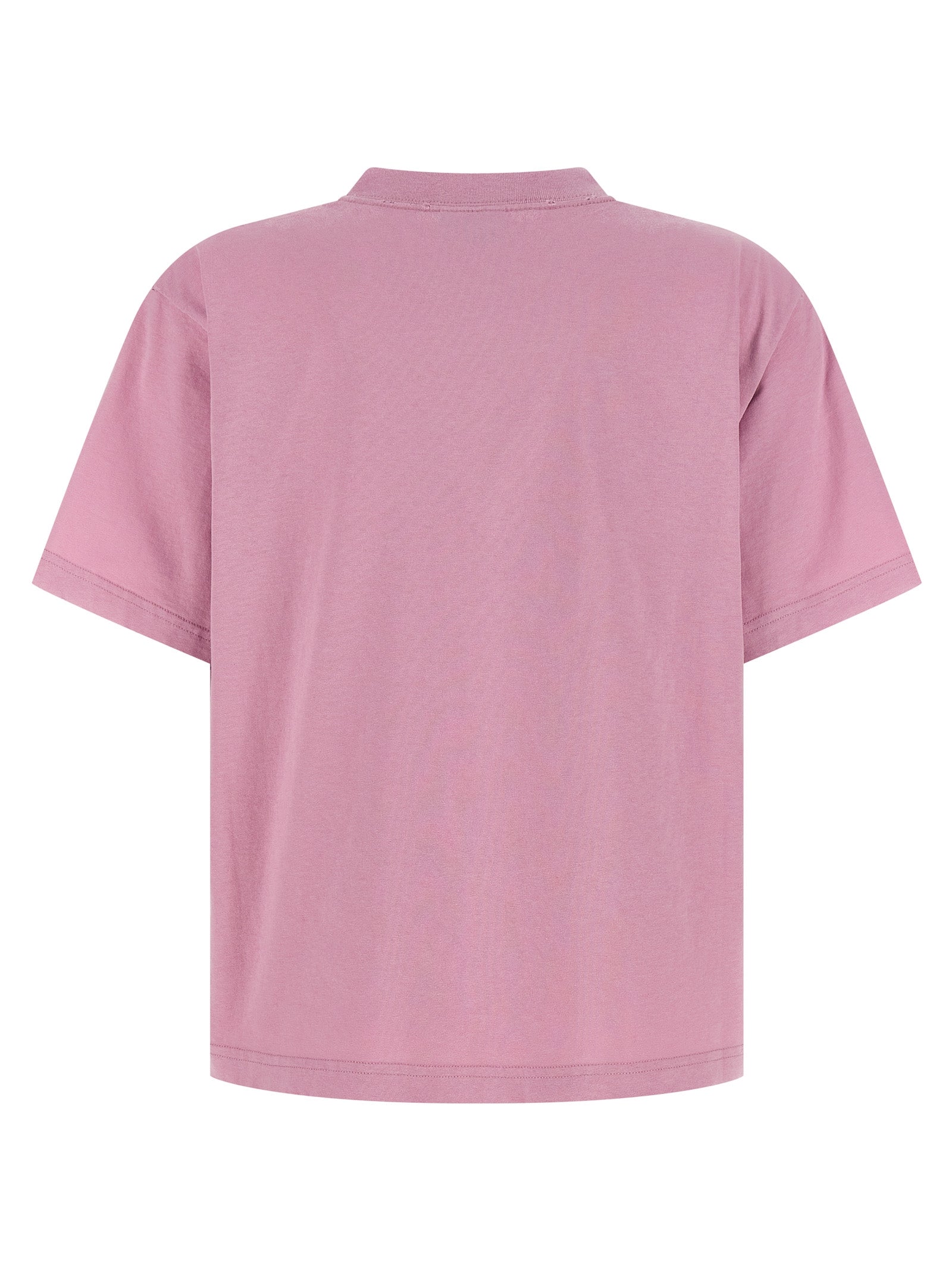 Balenciaga Pink Cotton Jersey T-Shirt