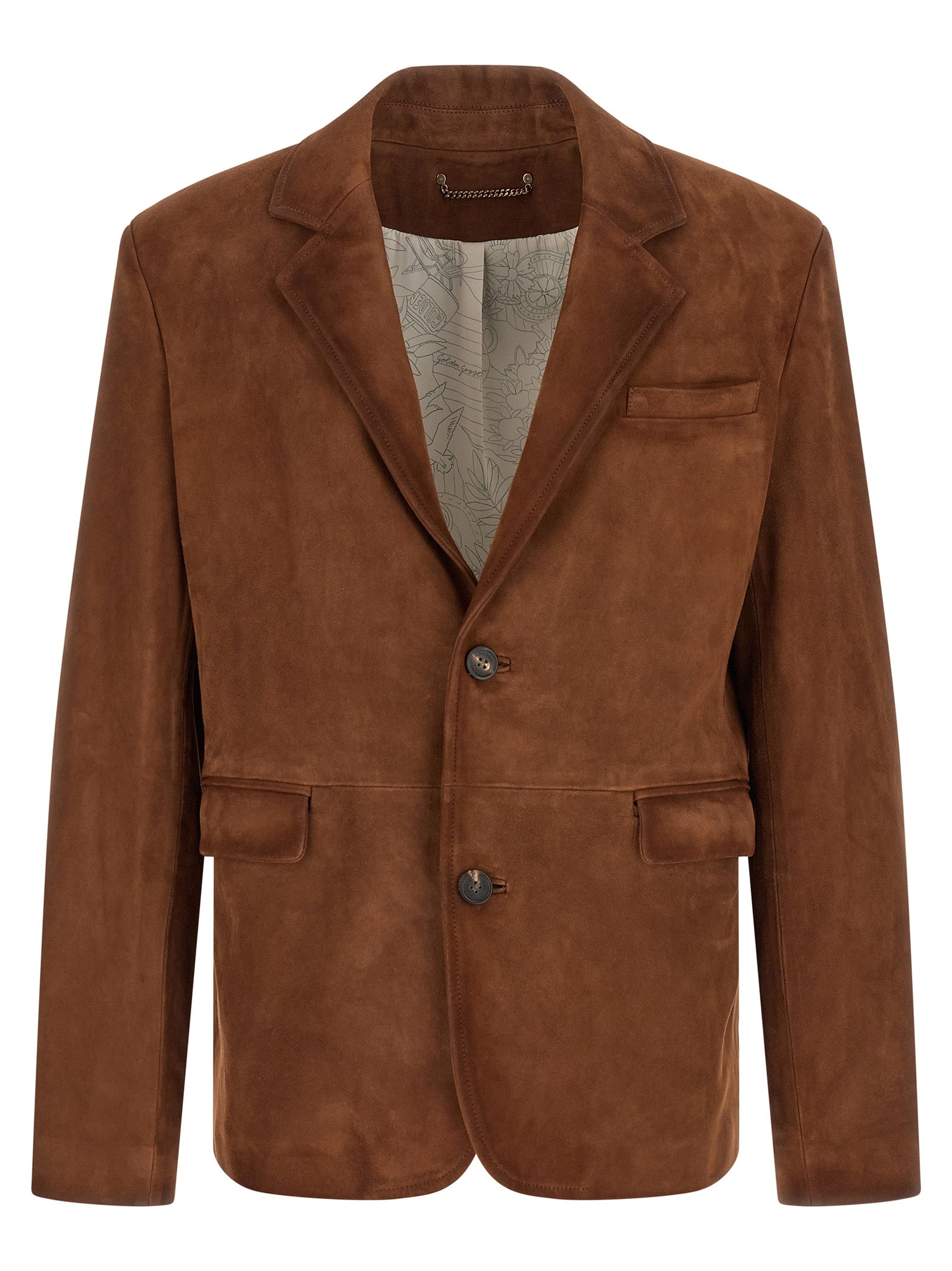 Golden Goose Brown Robyn Lambskin Jacket