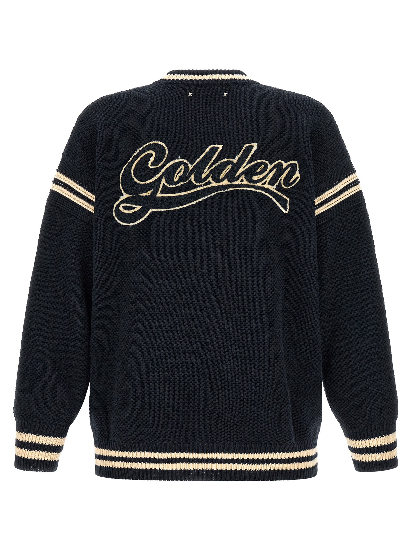 Golden Goose Blue Reynard Cotton Cardigan