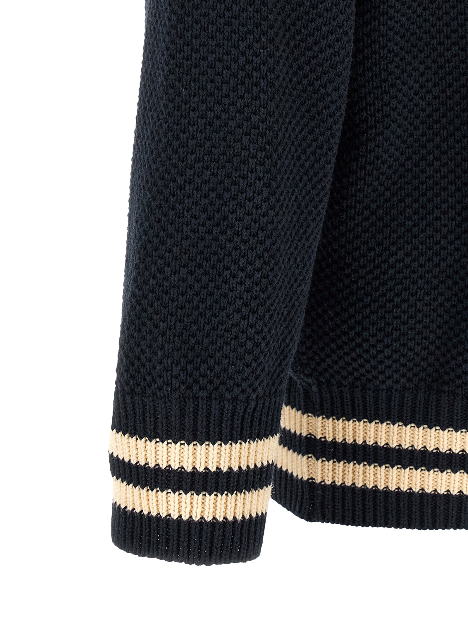 Golden Goose Blue Reynard Cotton Cardigan