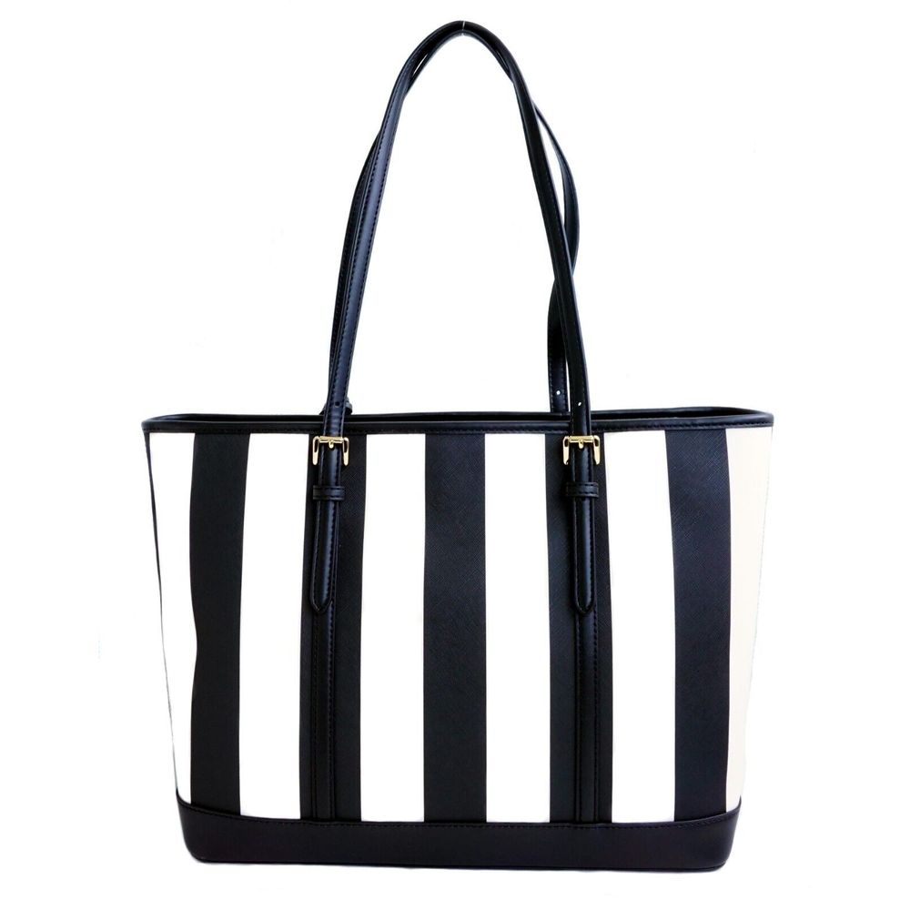 Multicolor Canvas Tote Bag by Michael Kors