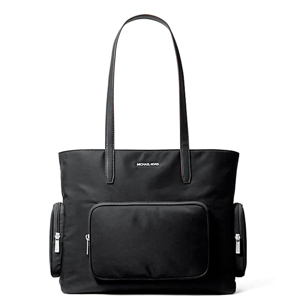 Schwarze synthetische Tragetasche von Michael Kors