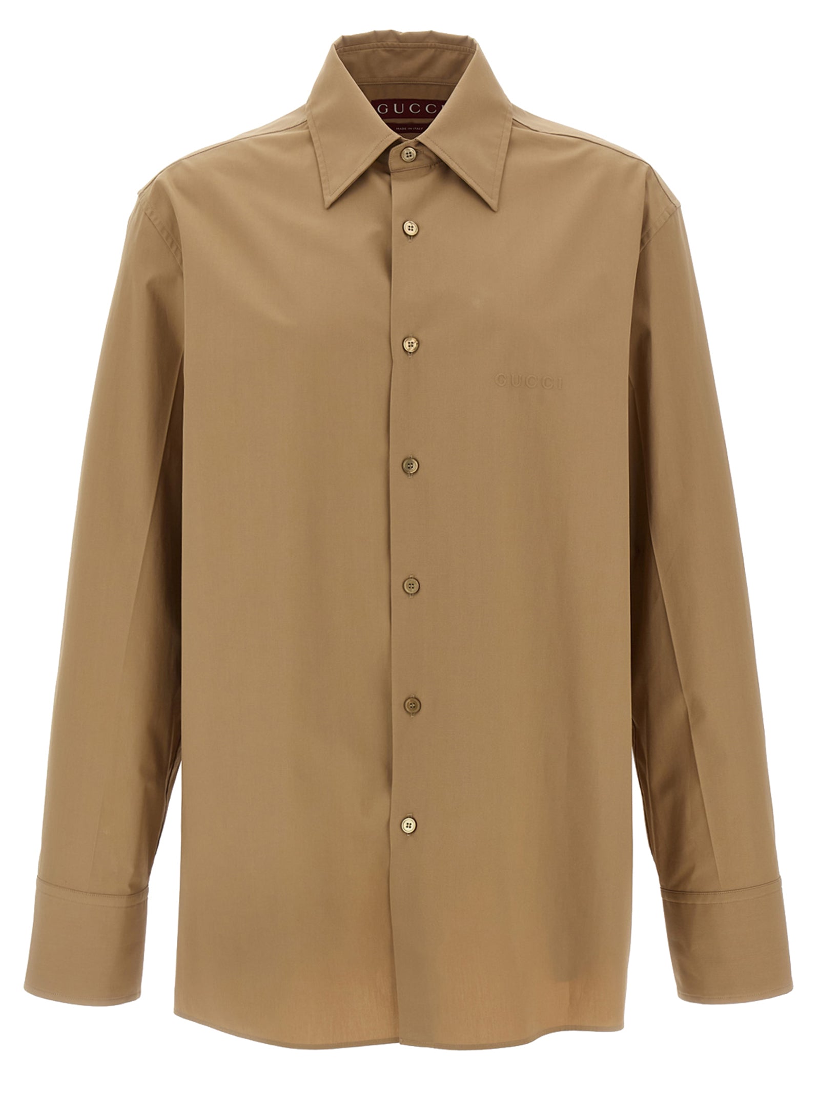 Gucci Beige Cotton Blouse