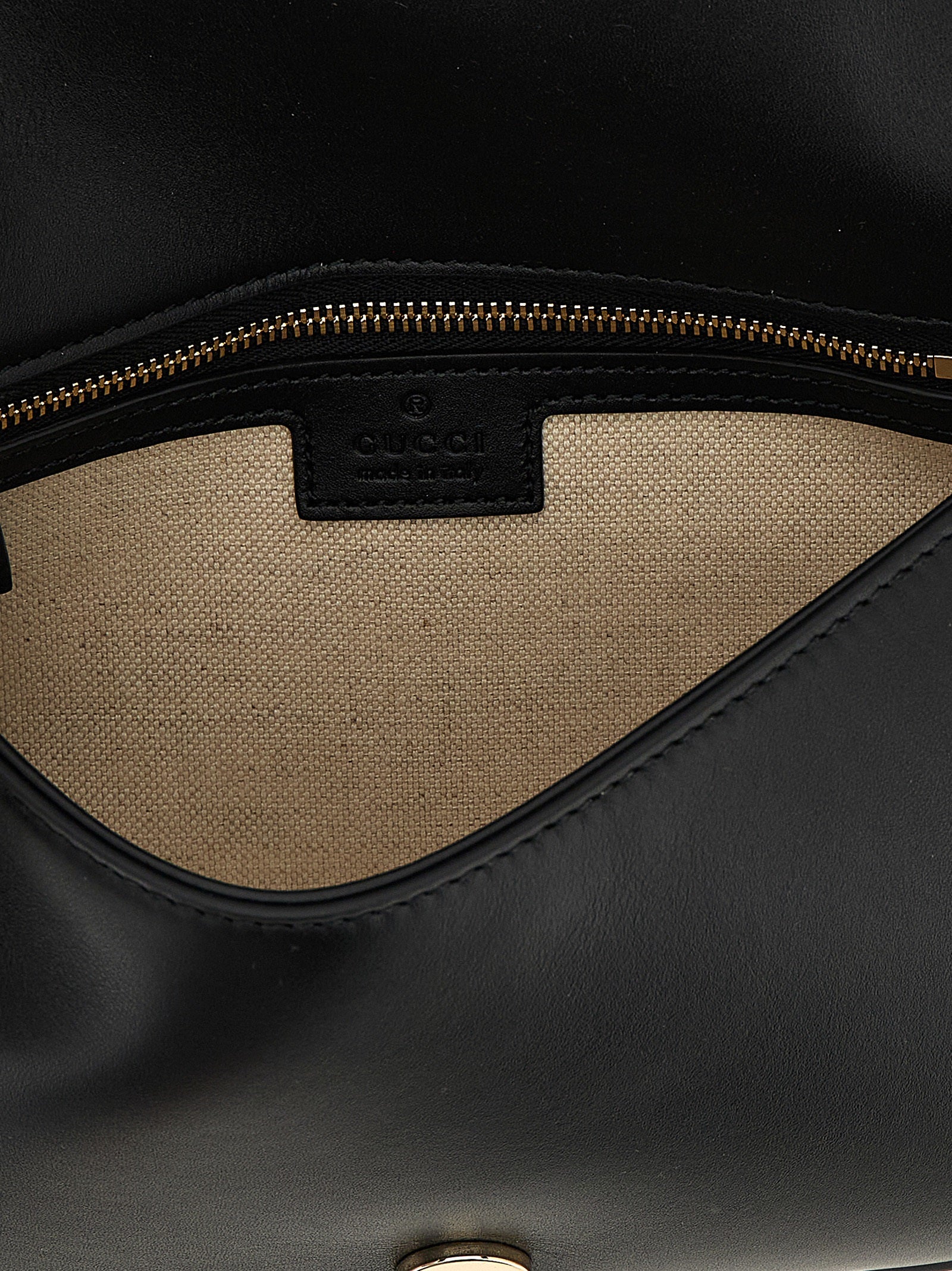 Gucci Black Blondie Medium Leather Shoulder Bag