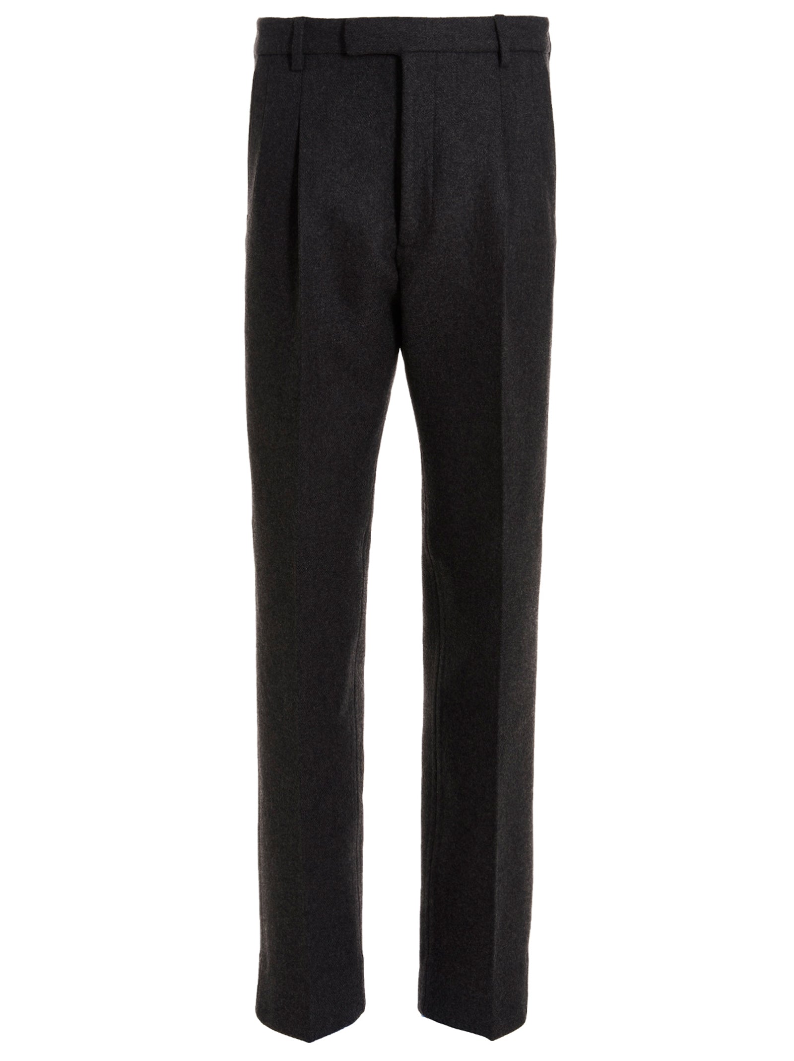 Gucci Gray Wool Cashmere Dress Pants