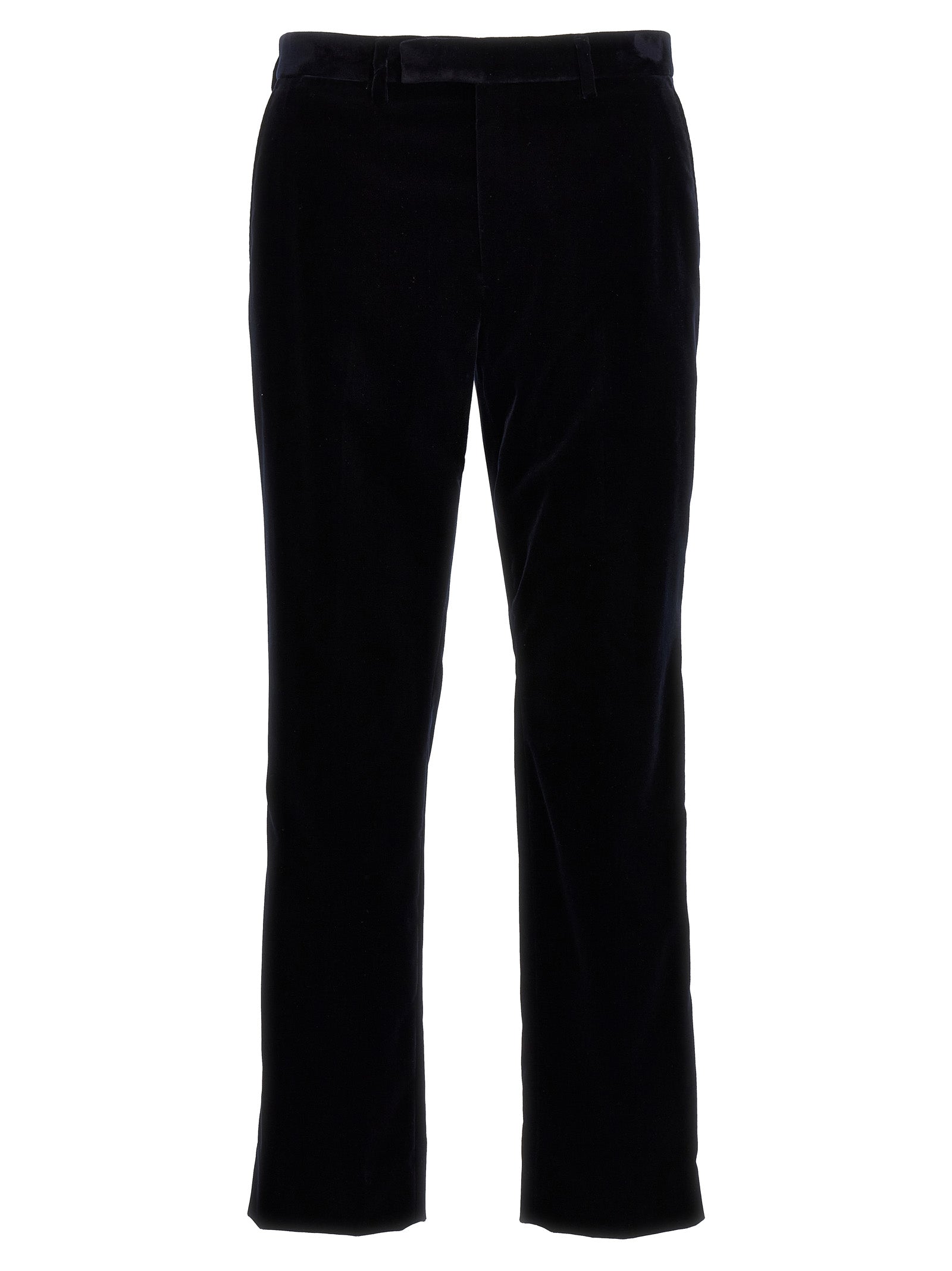 Pantalon décontracté en coton bleu Gucci