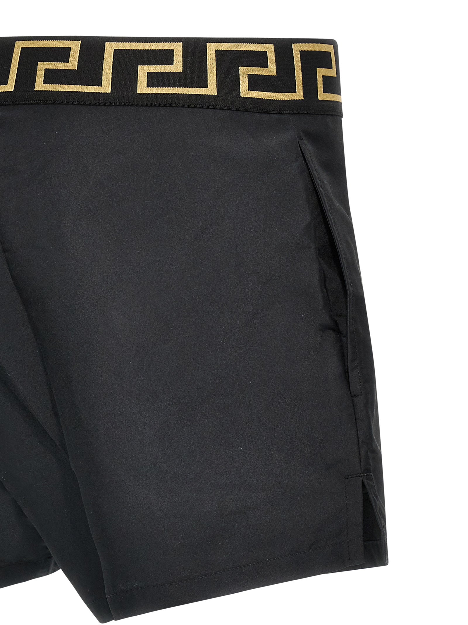 Versace Multicolor Nylon Swim Shorts
