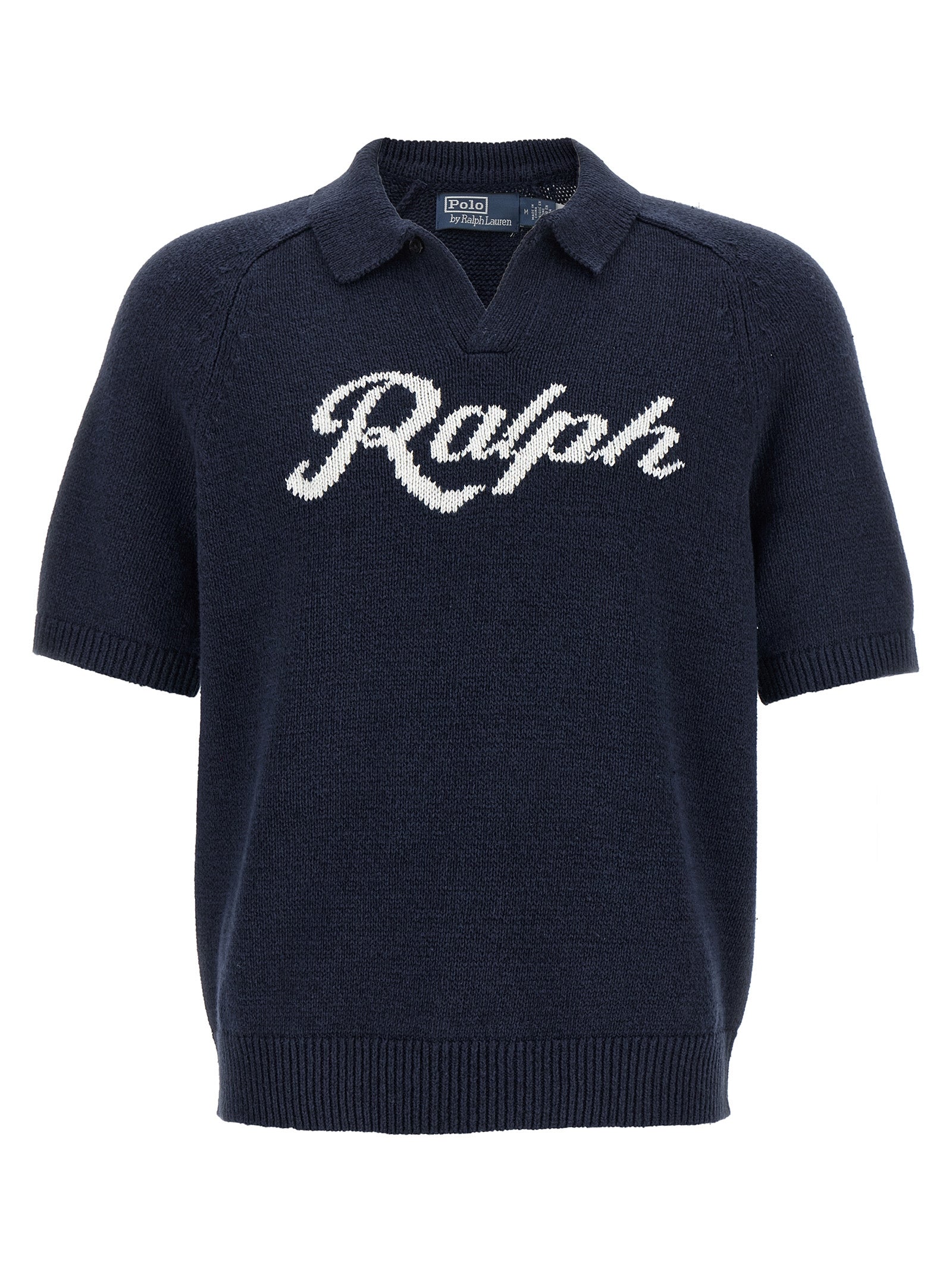 Polo Ralph Lauren Blue Linen Cotton Cardigan