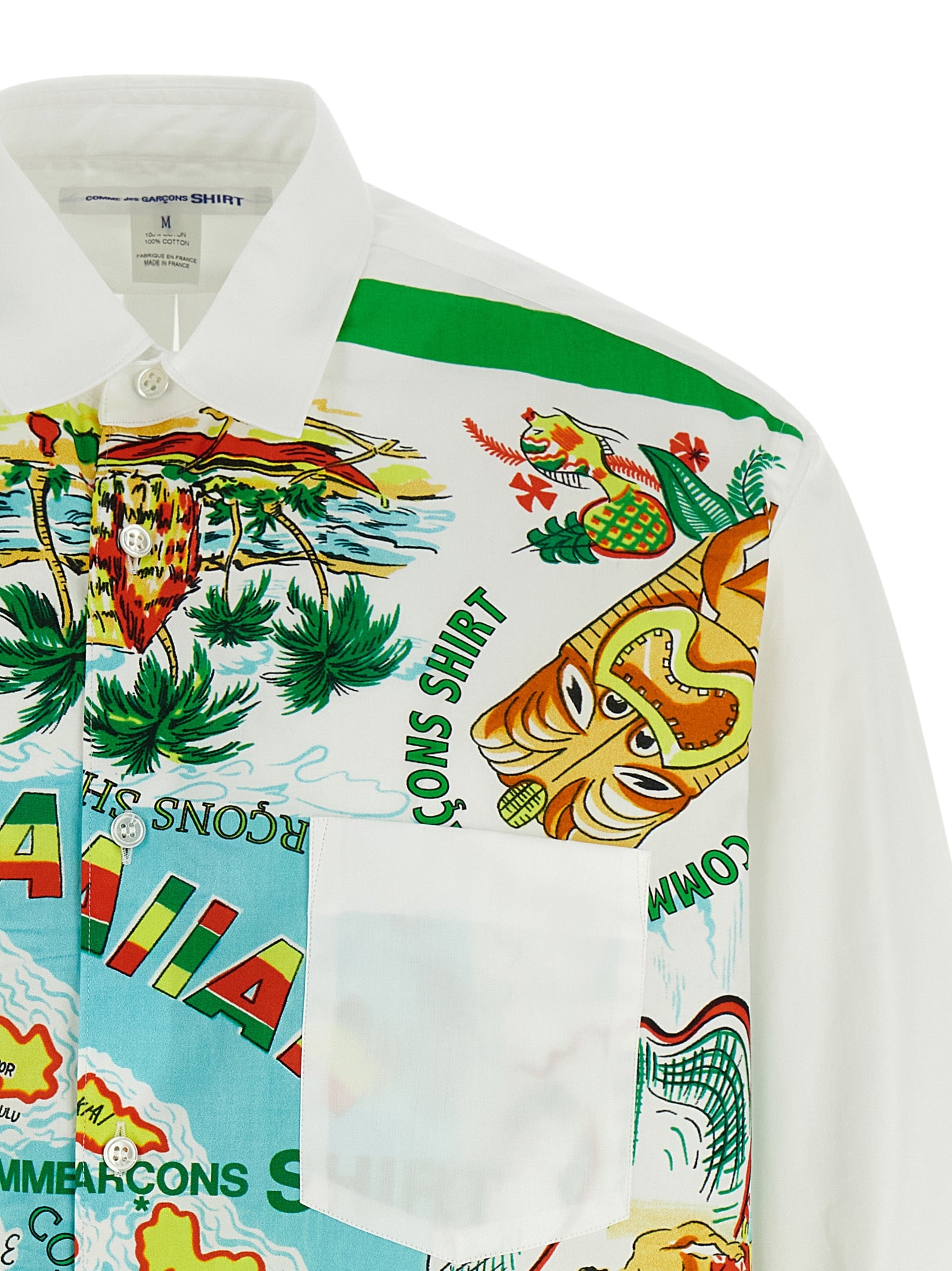 Comme des Garçons Multicolor Cotton Shirt