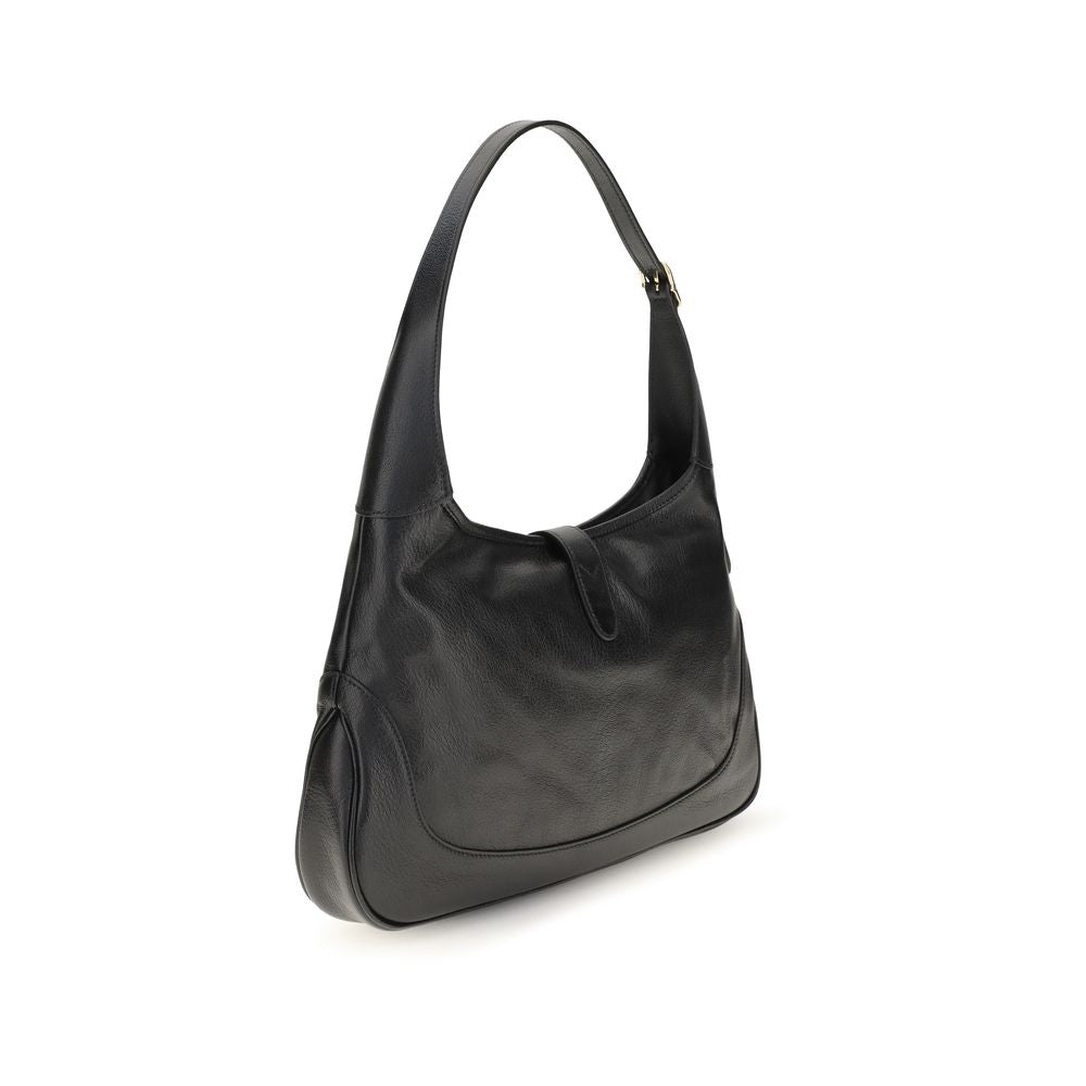 Sac à bandoulière Gucci en cuir de veau noir Bos Taurus