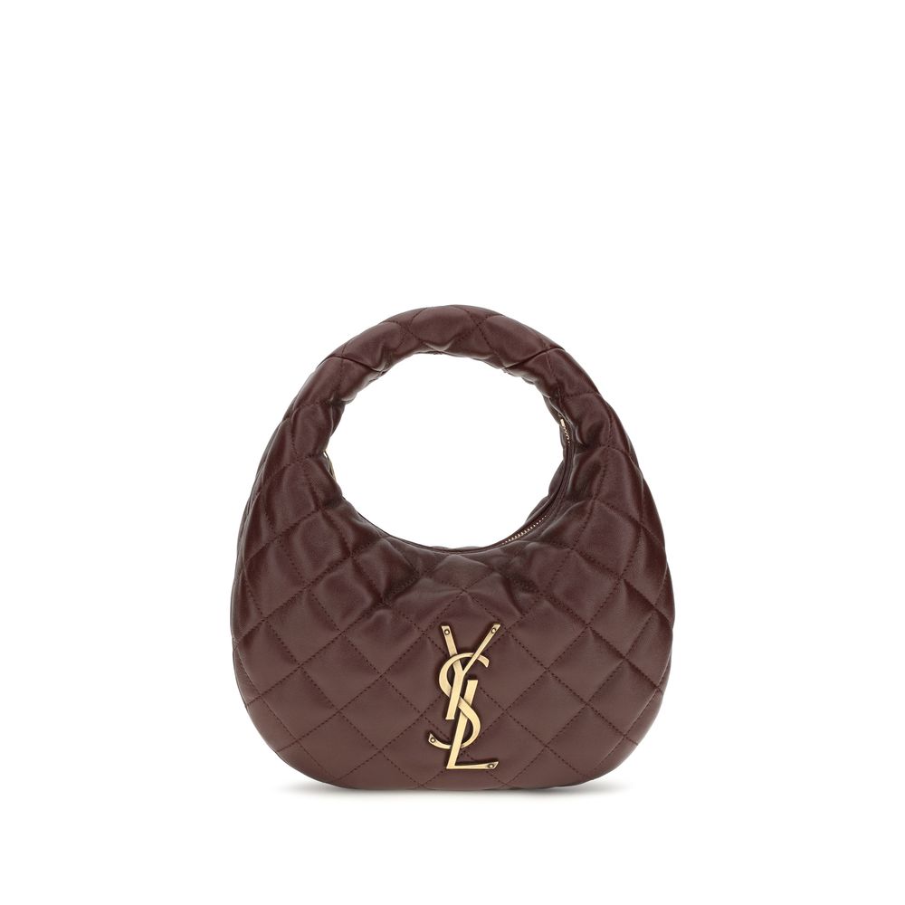 Saint Laurent Brown Icarino Lambskin Handbag