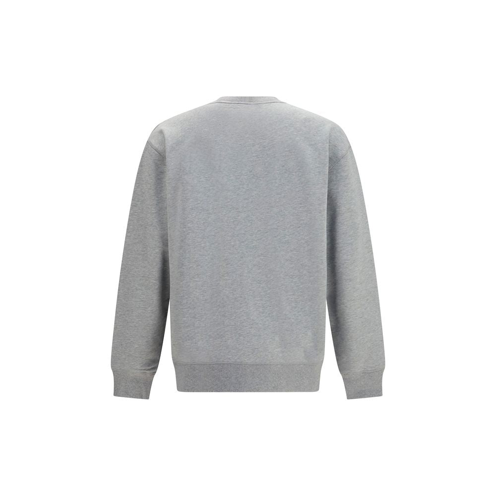 Sweat-shirt Balmain en coton gris