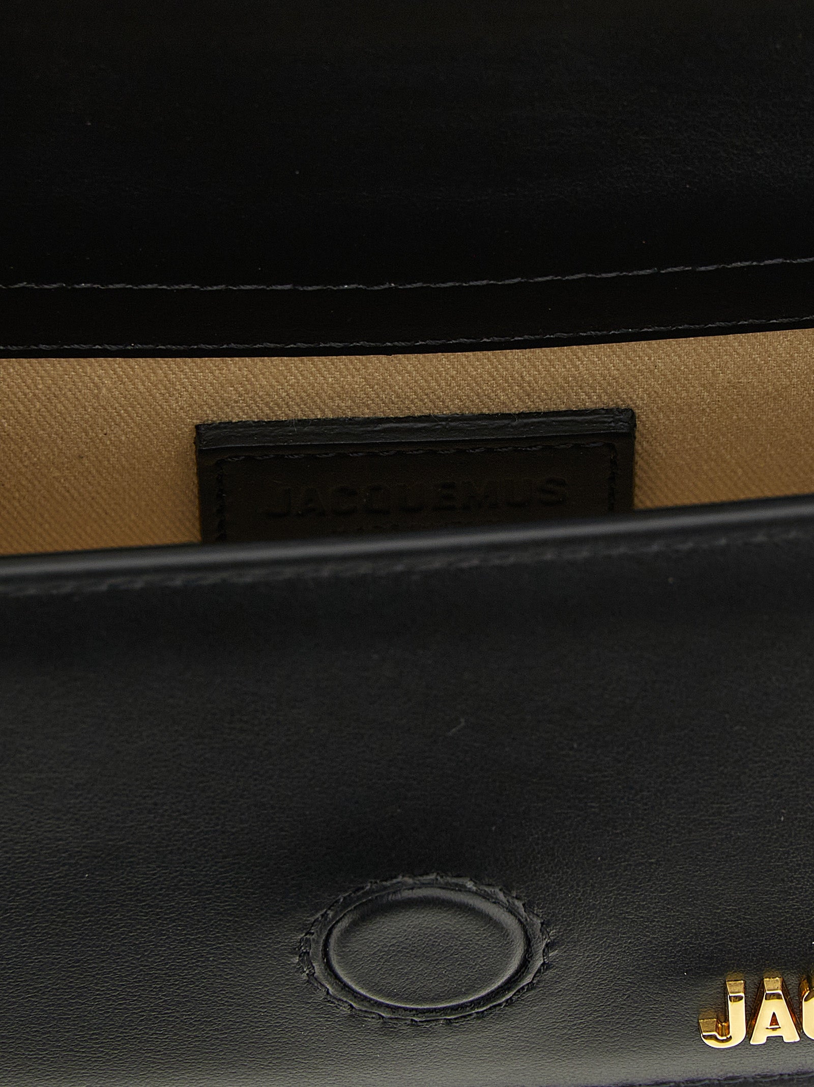 Jacquemus Black Le Bambino Leather Handbag