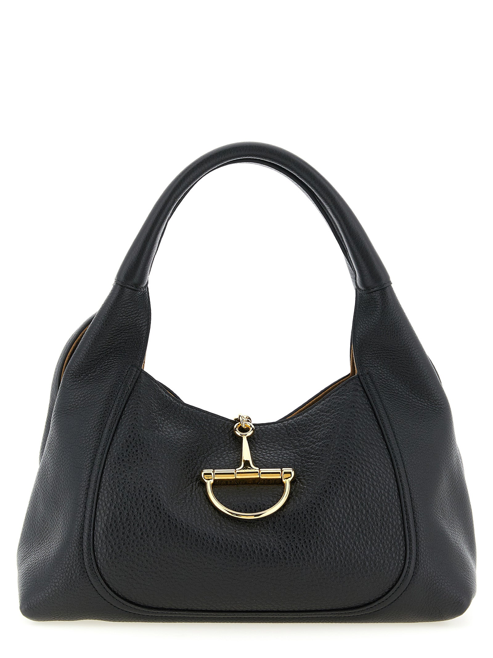 Gucci Black Softbit Shoulder Bag Calf Leather