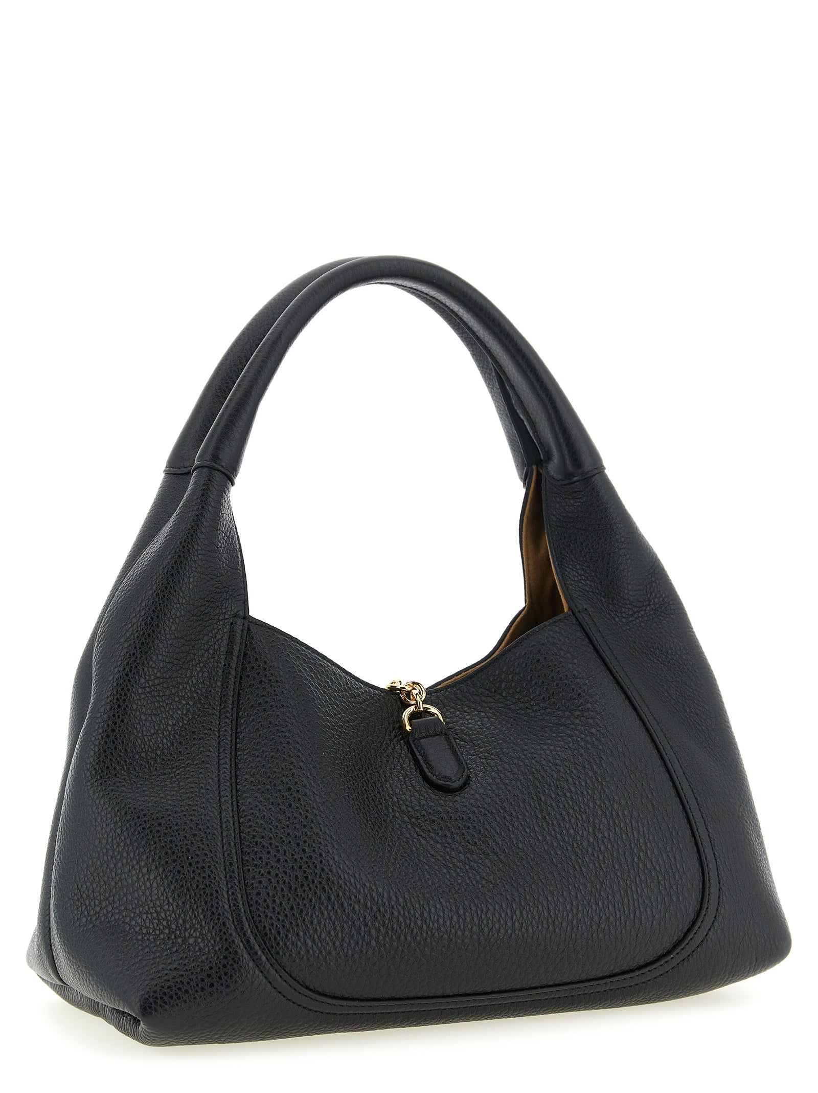 Gucci Black Softbit Shoulder Bag Calf Leather