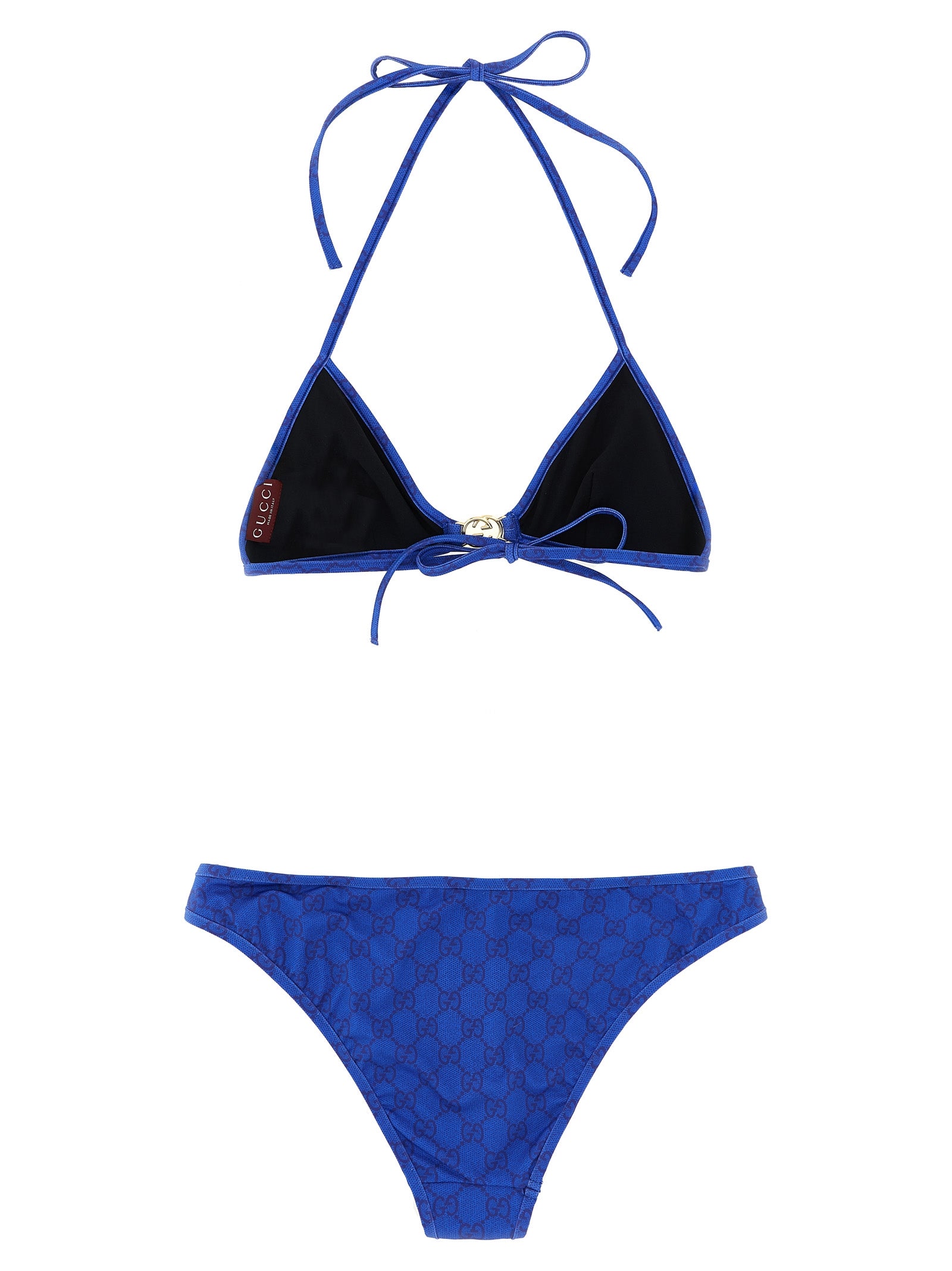 Gucci Blue GG Jersey Bikini