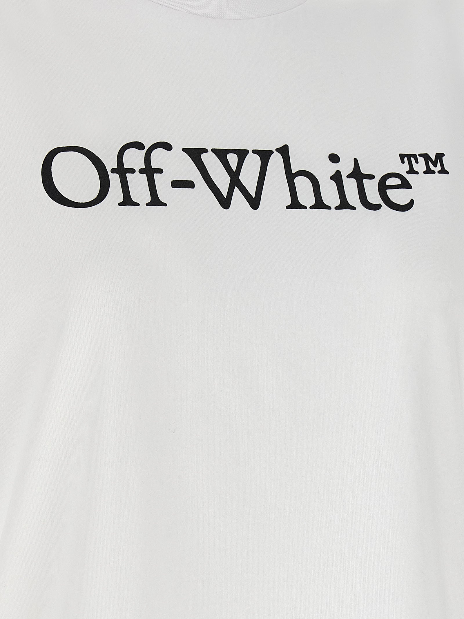T-shirt Off-White en coton blanc