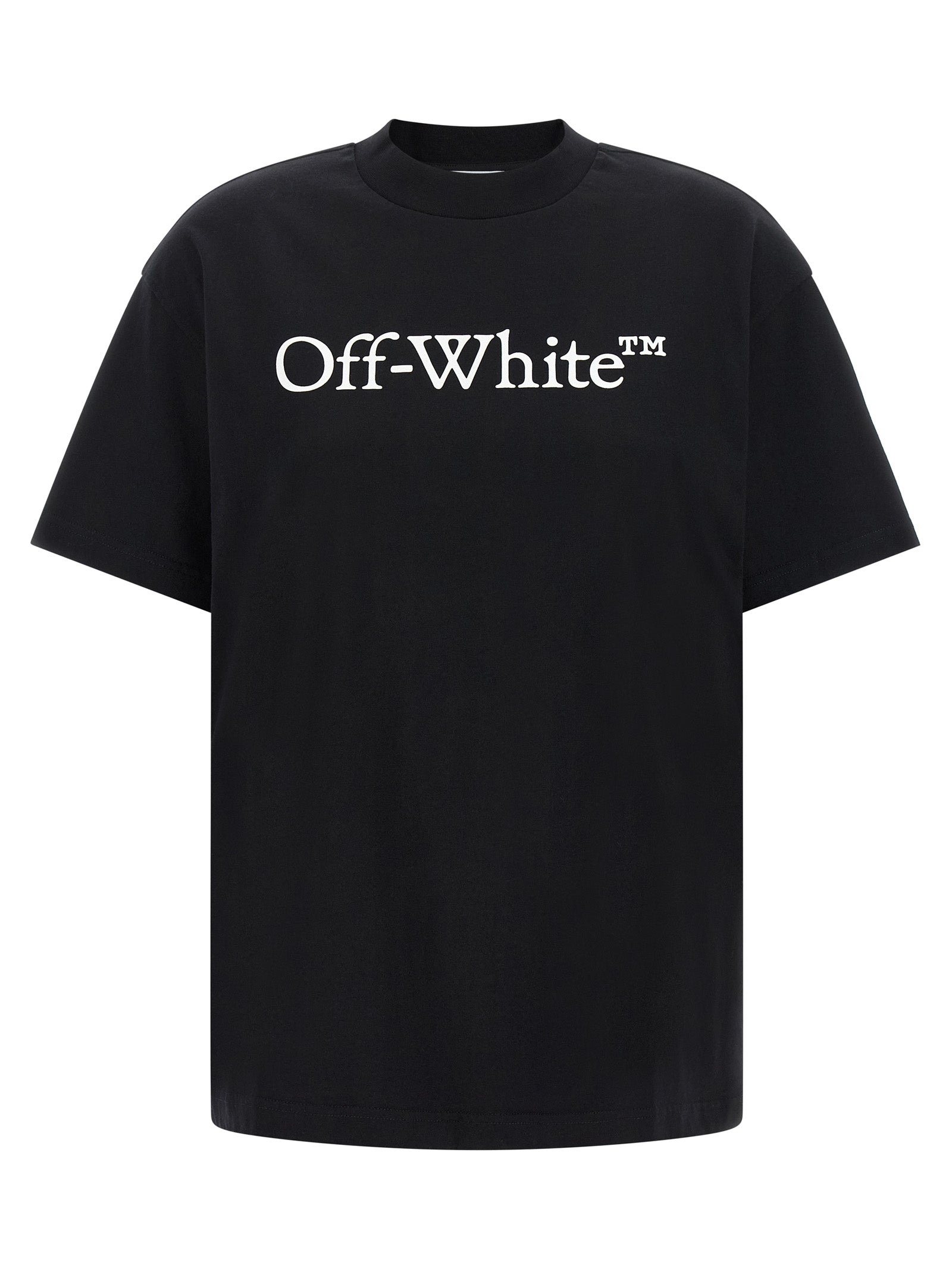 T-shirt Off-White en coton noir