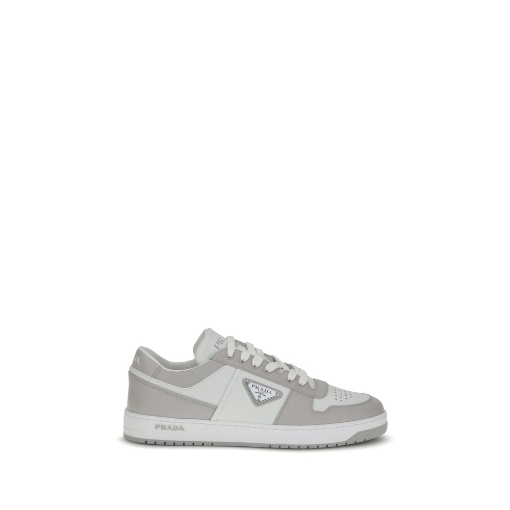 Baskets basses Prada en cuir de veau multicolore Bos Taurus