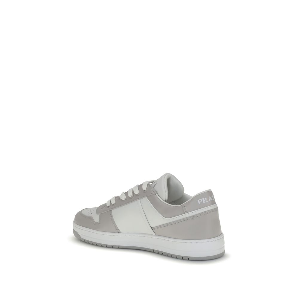 Baskets basses Prada en cuir de veau multicolore Bos Taurus