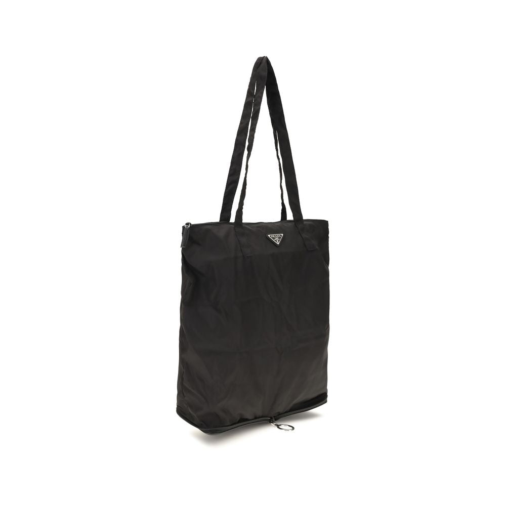 Sac à bandoulière Prada en cuir de veau noir Bos Taurus