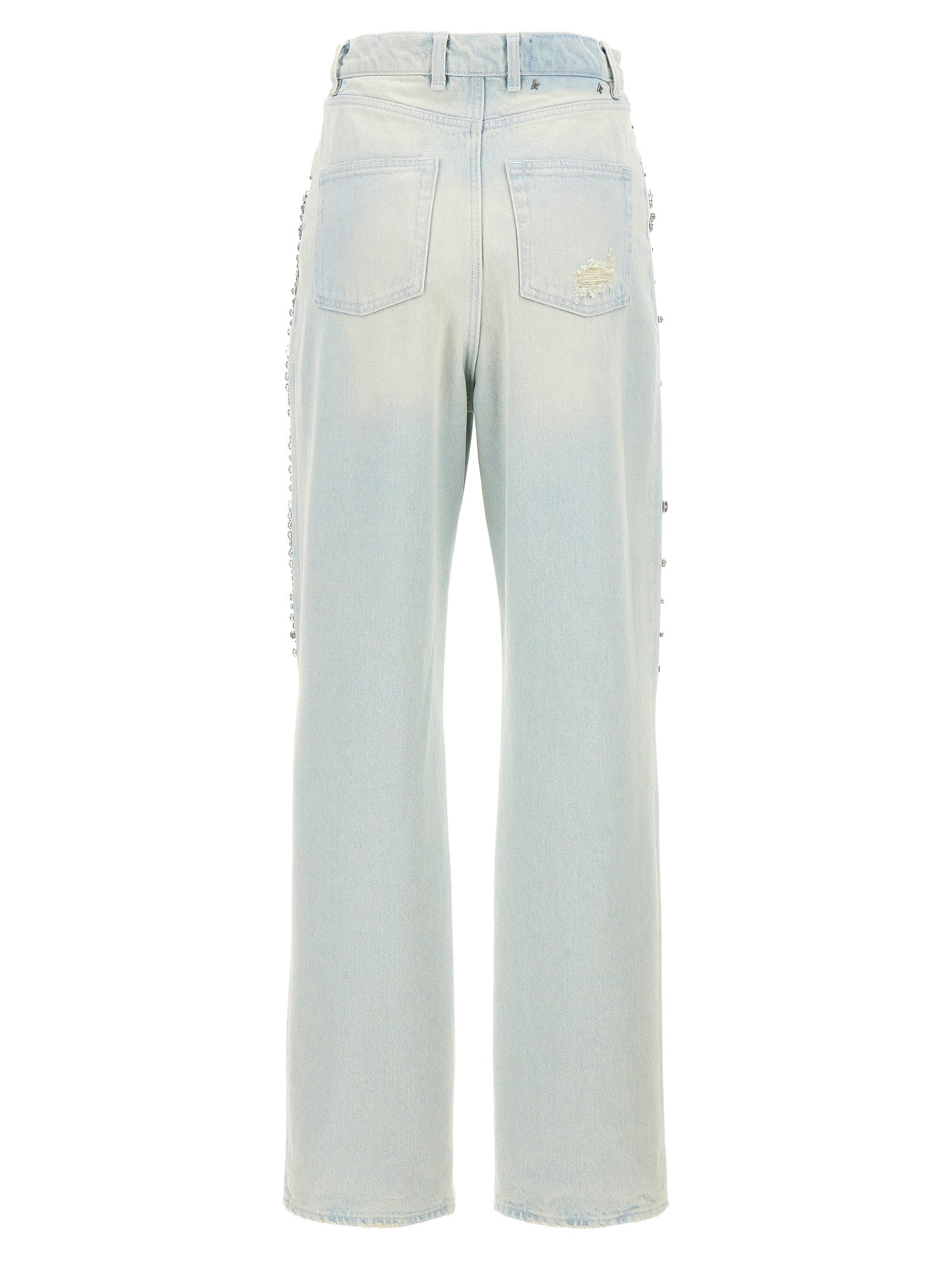 Golden Goose Light Blue Kim Cotton Denim Jeans
