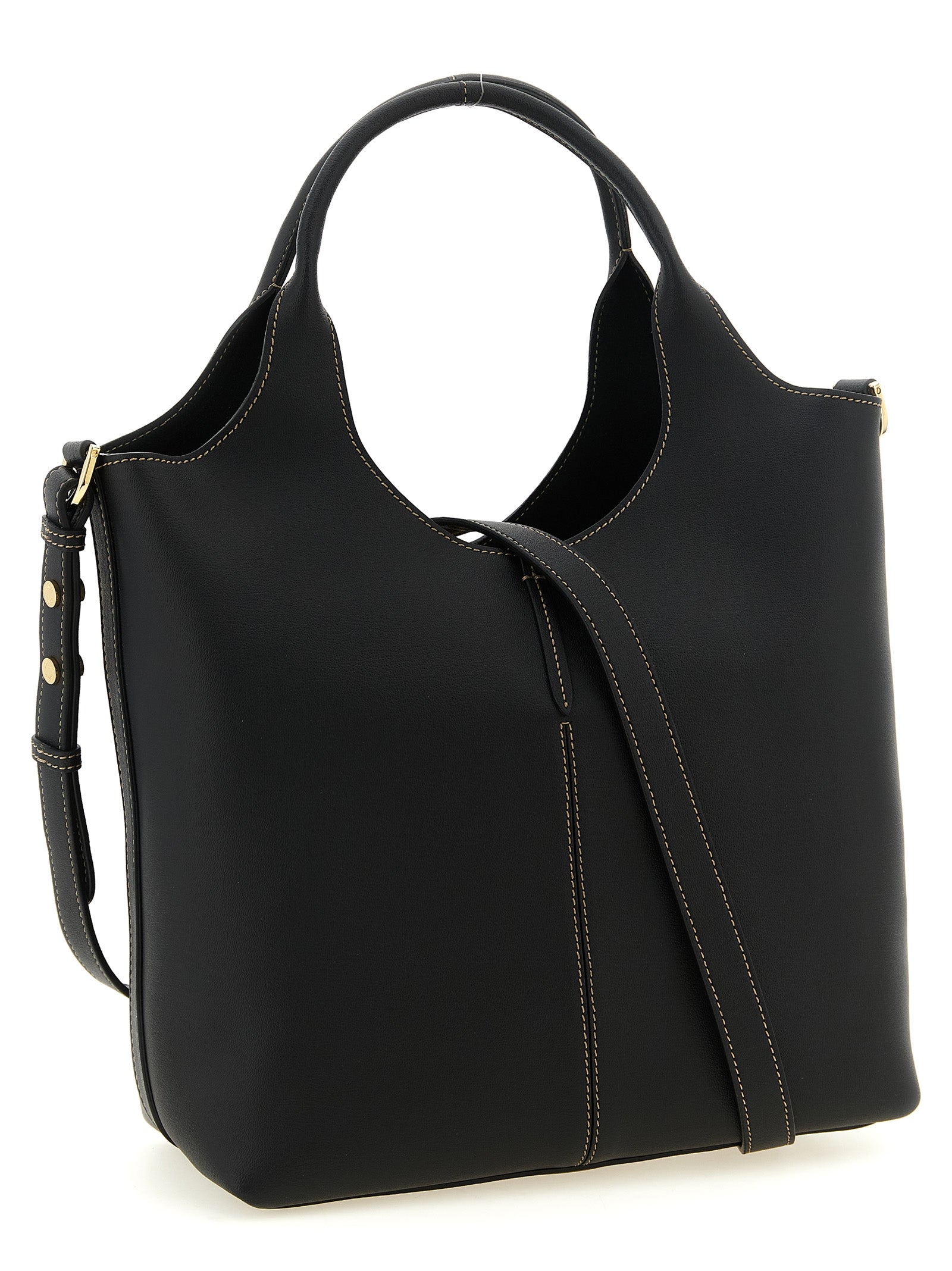 Tod’s Black Tote Bag Calf Leather