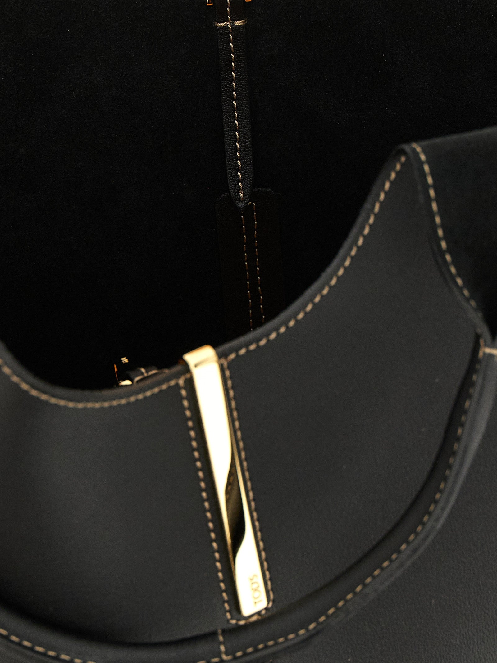 Tod’s Black Tote Bag Calf Leather