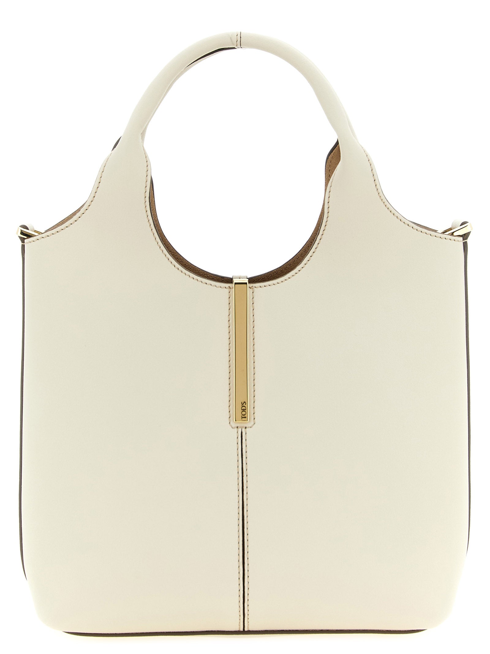 Tod’s White Mini Tote Leather