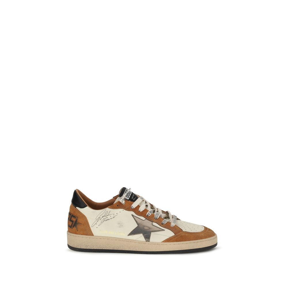 Golden Goose Multicolor Ball Star Calf Leather Sneakers
