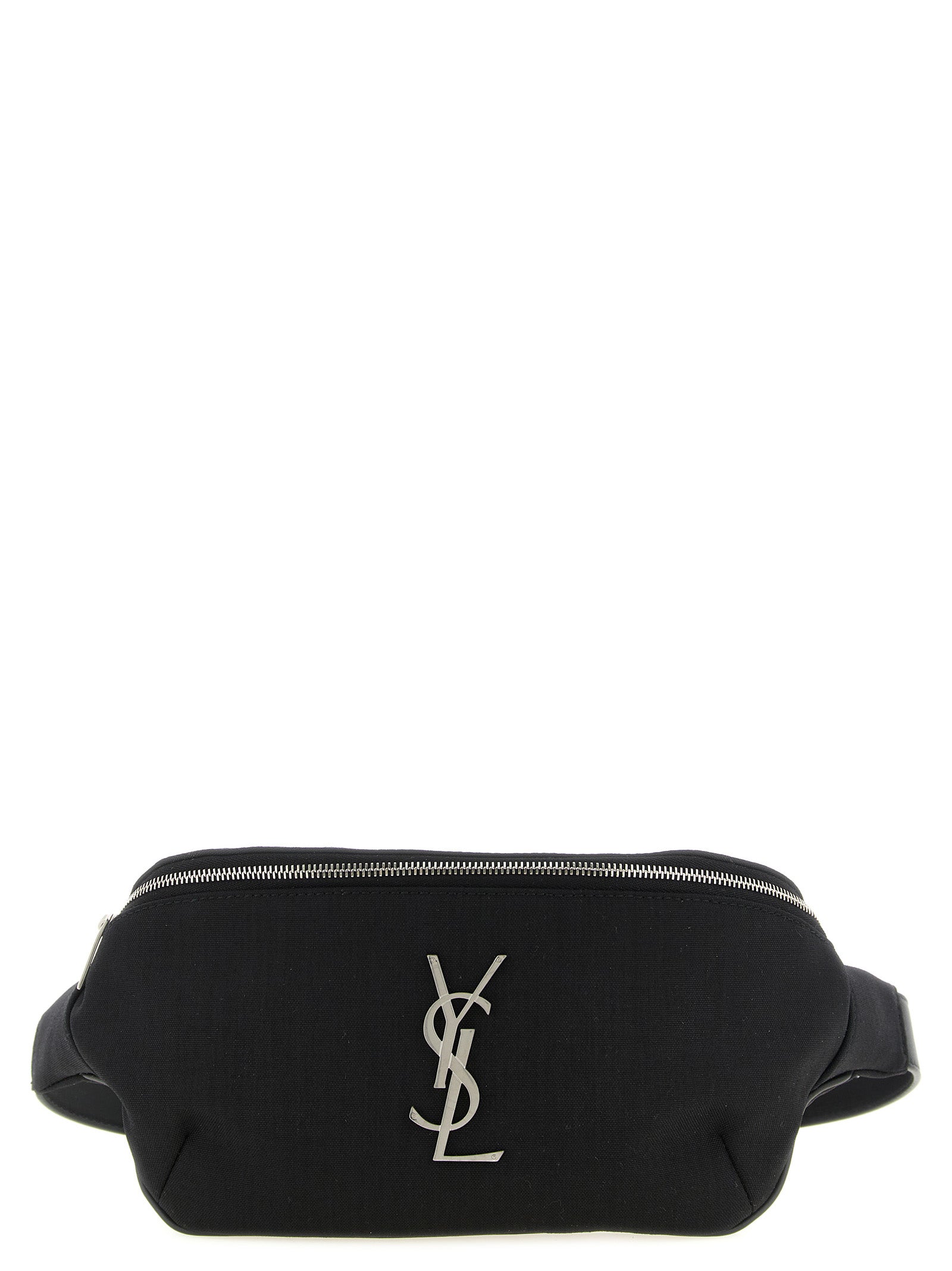 Saint Laurent Black Cassandre Lambskin Crossbody Bag