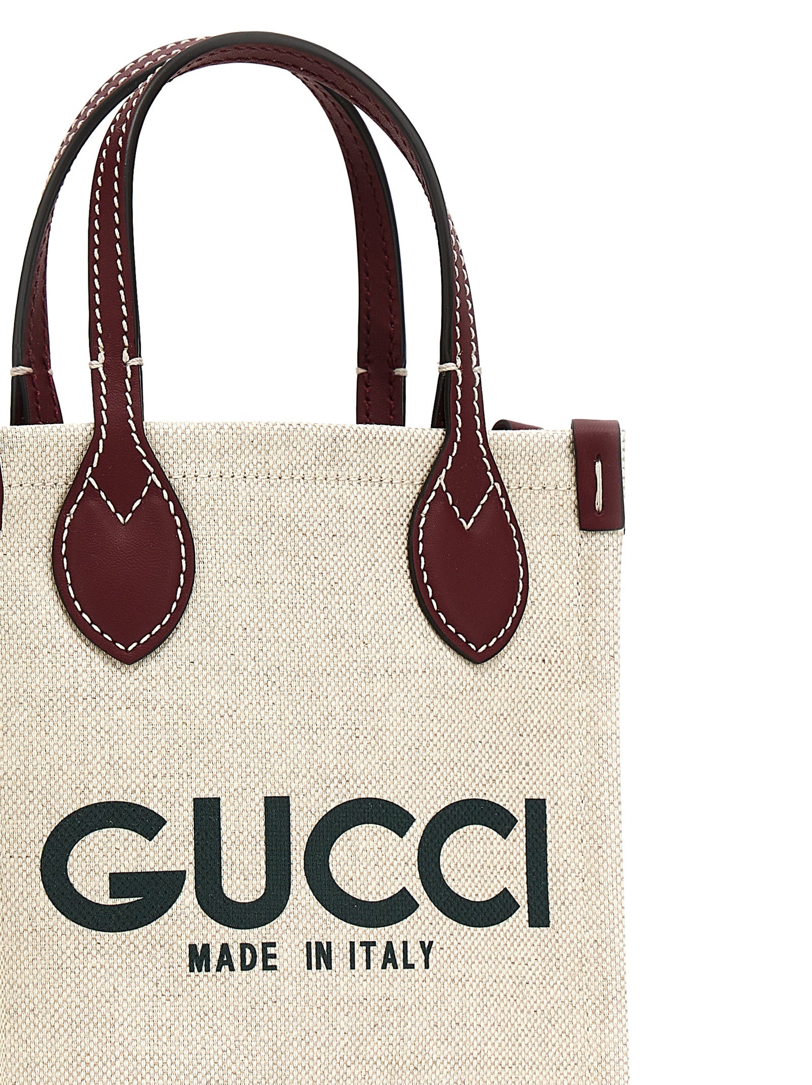 Gucci Beige Synthetic Handbag
