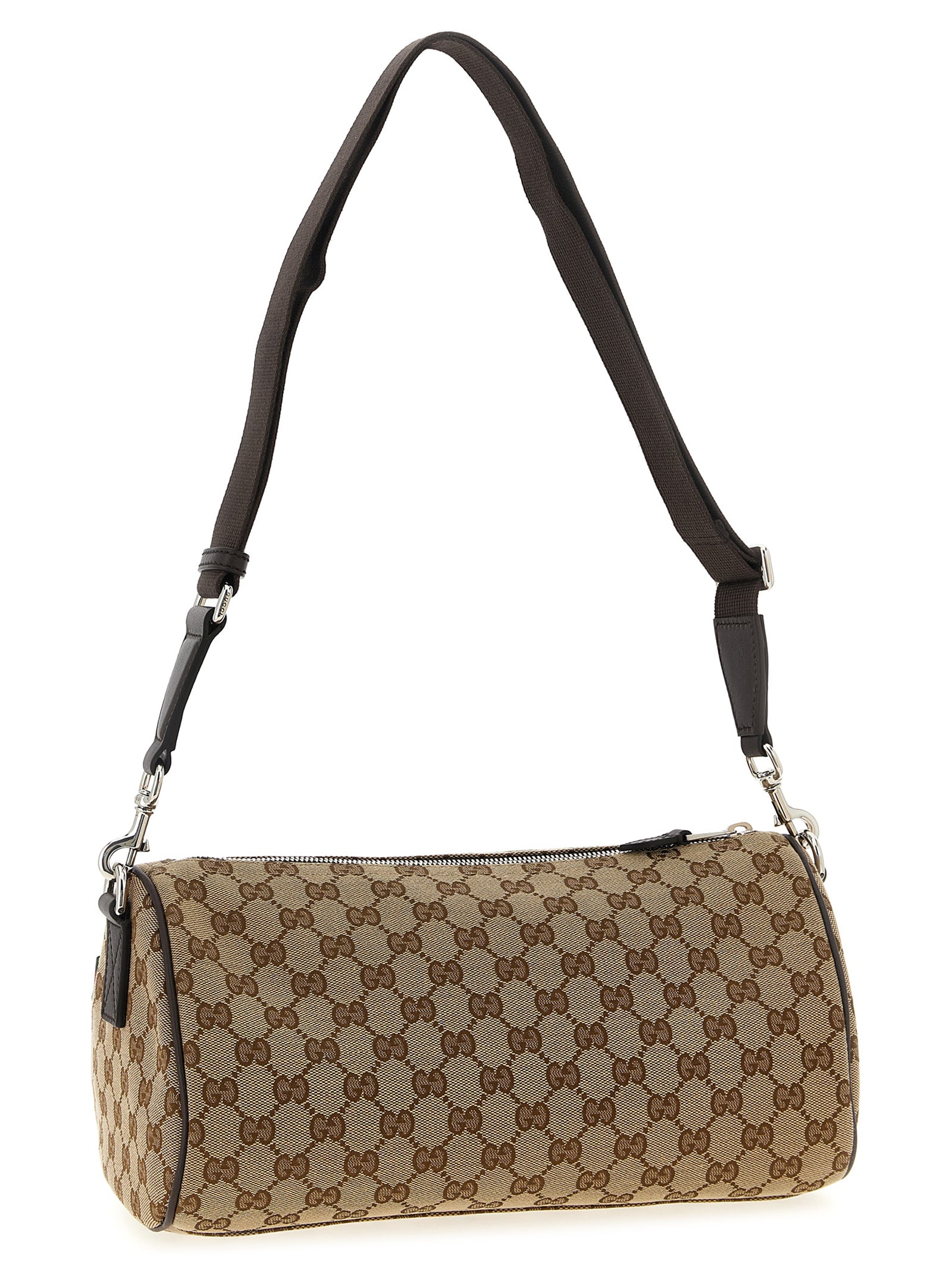 Gucci Beige Nylon Crossbody Bag