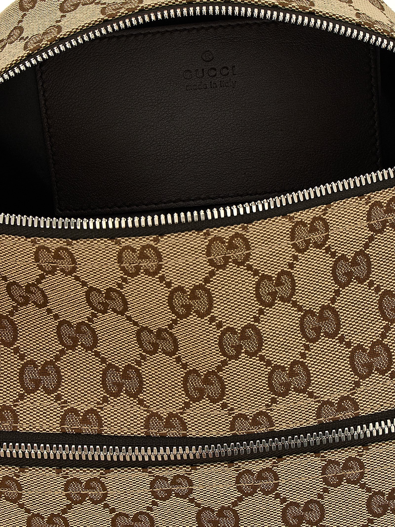 Gucci Beige Nylon Crossbody Bag