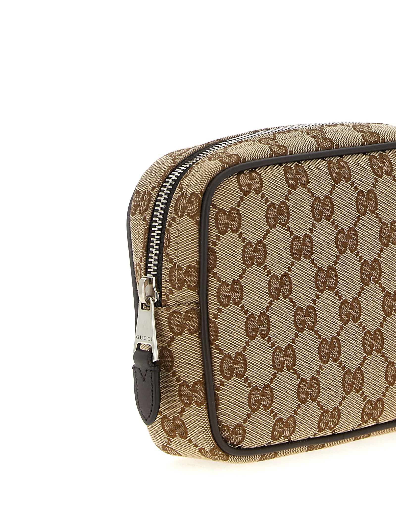 Gucci Beige Crossbody Bag Polyester Cotton Nylon