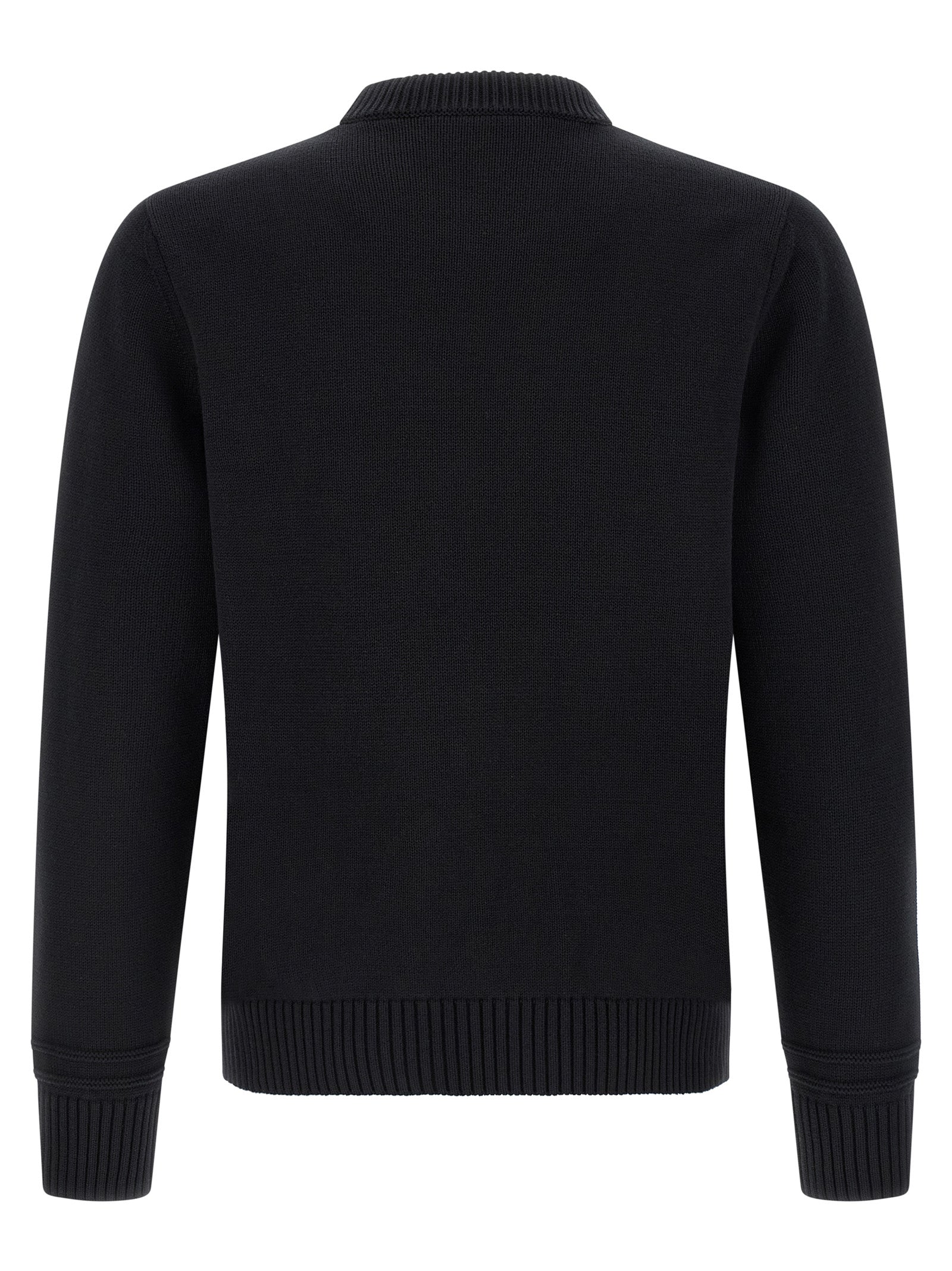 Gucci Black Cotton Wool Cardigan