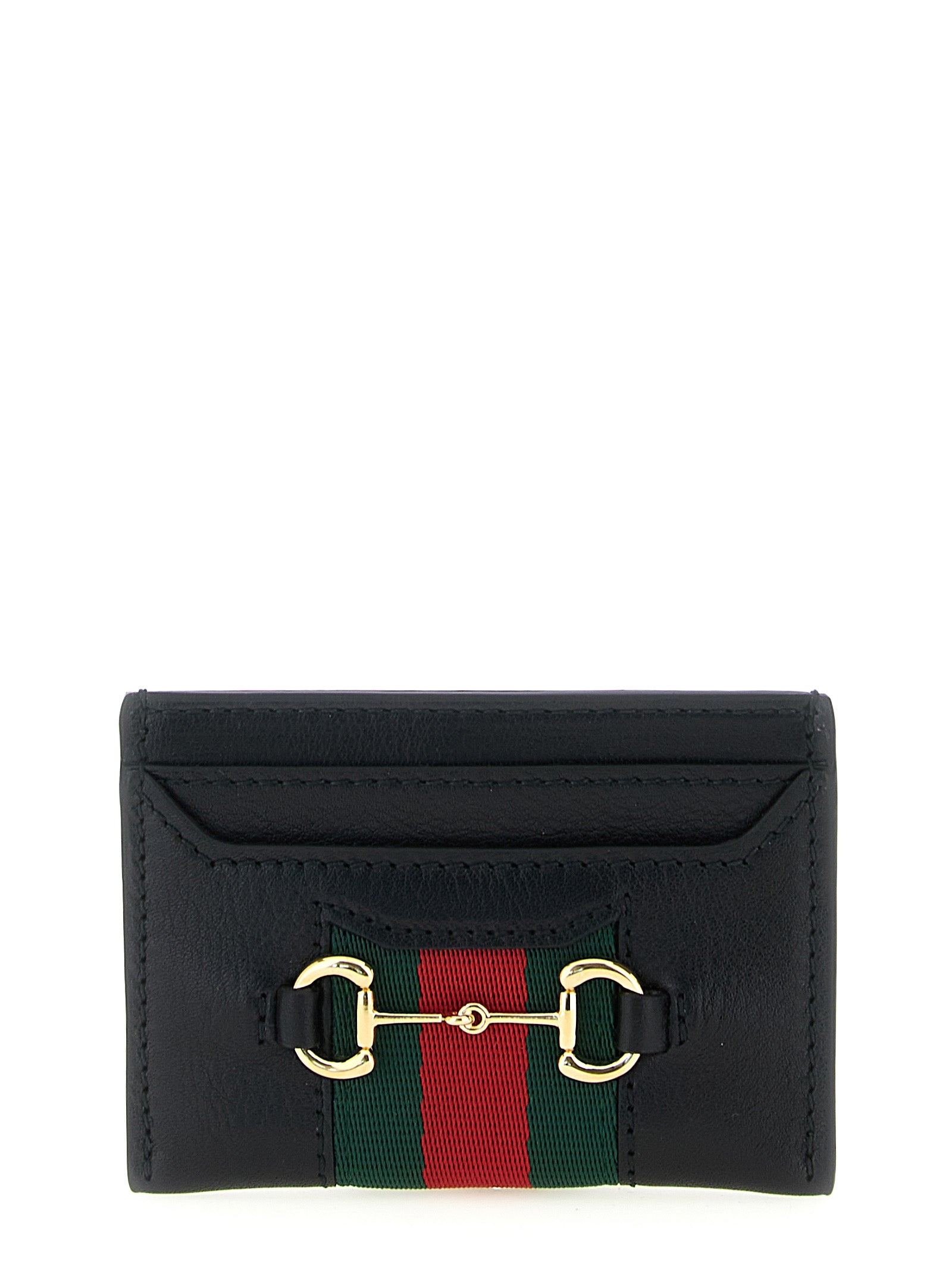 Gucci Black Cardholder Calf Leather