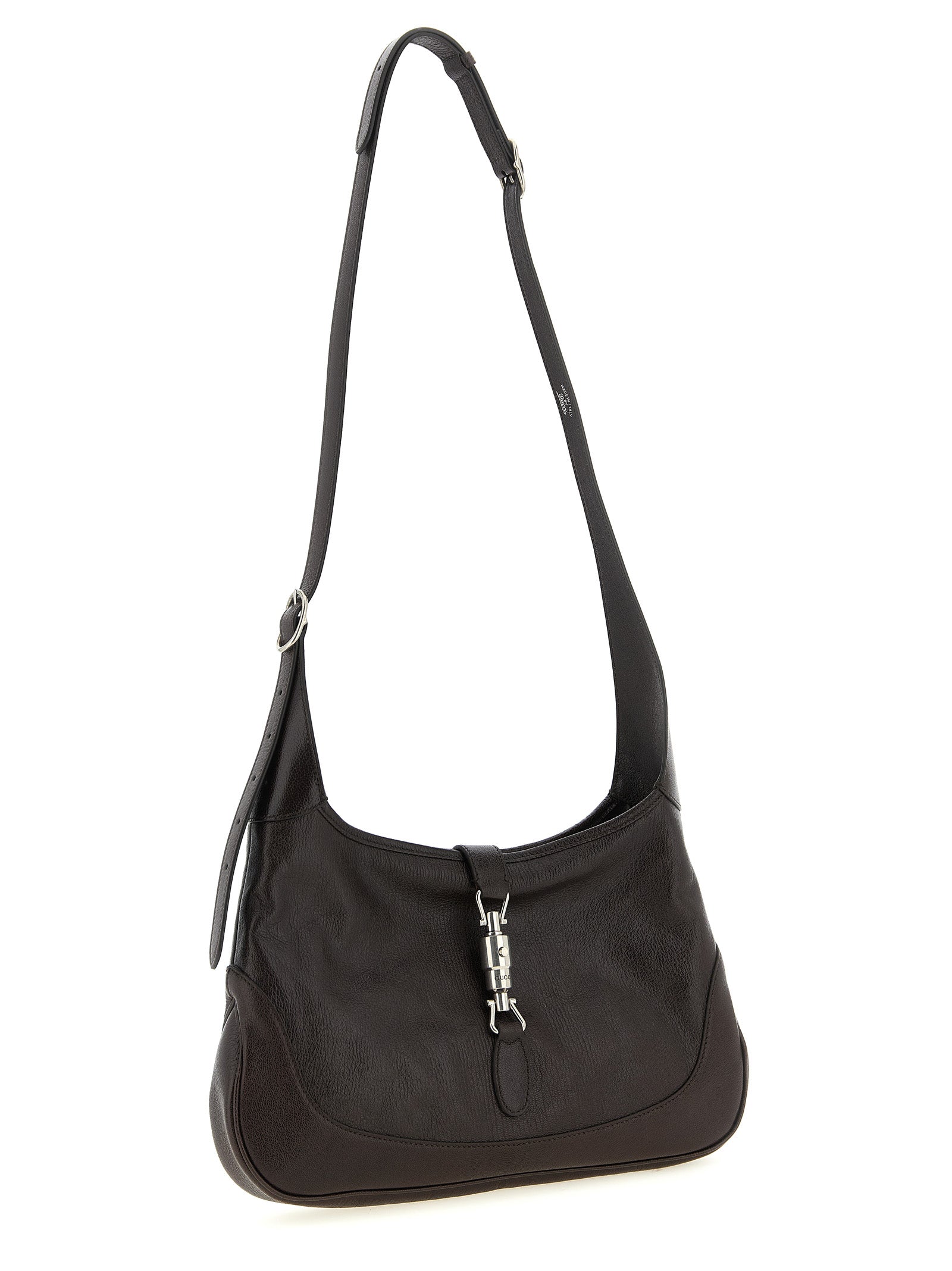 Gucci Brown Jackie 1961 Leather Shoulder Bag