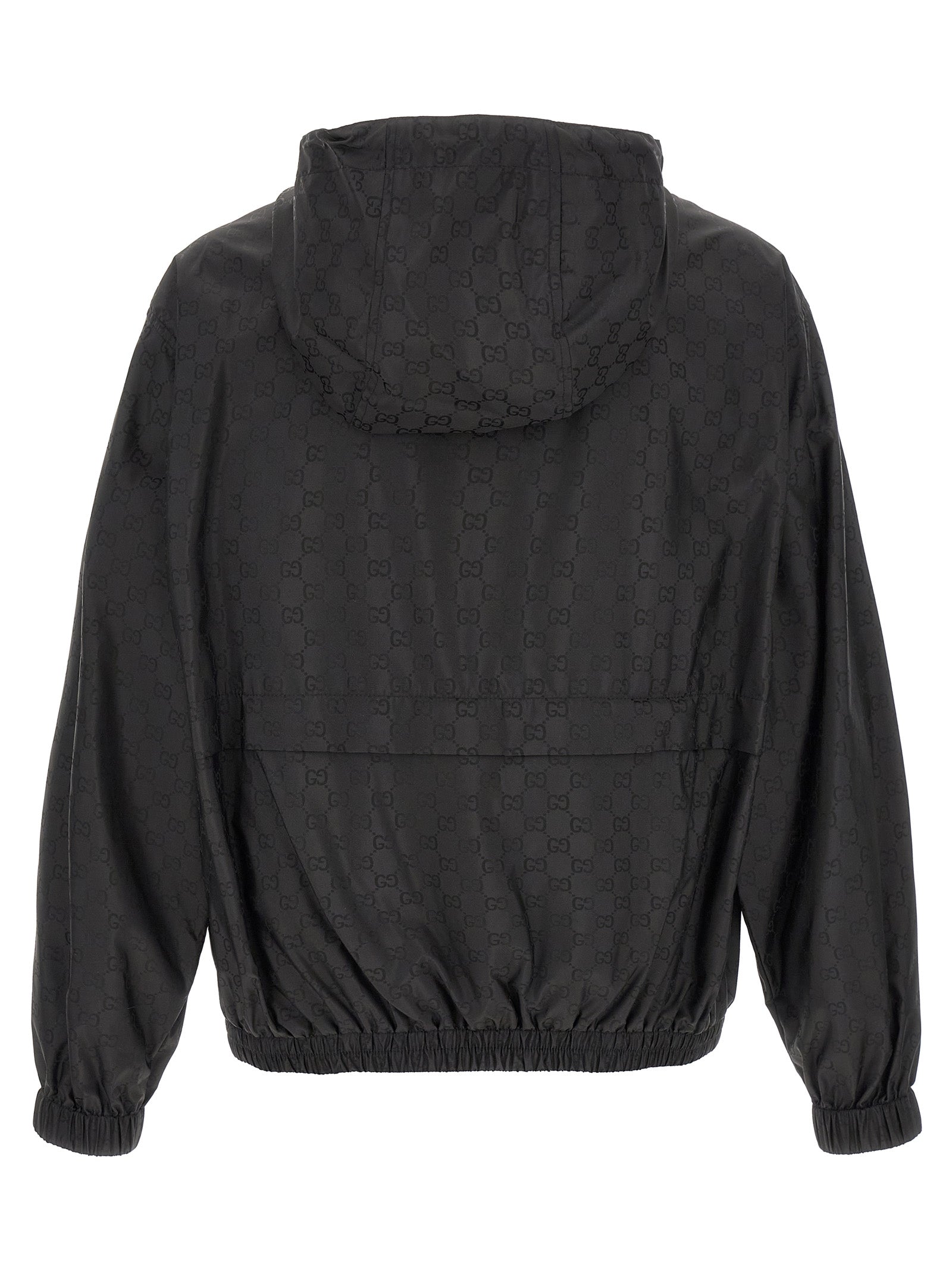 Gucci Black Nylon Shell Jacket