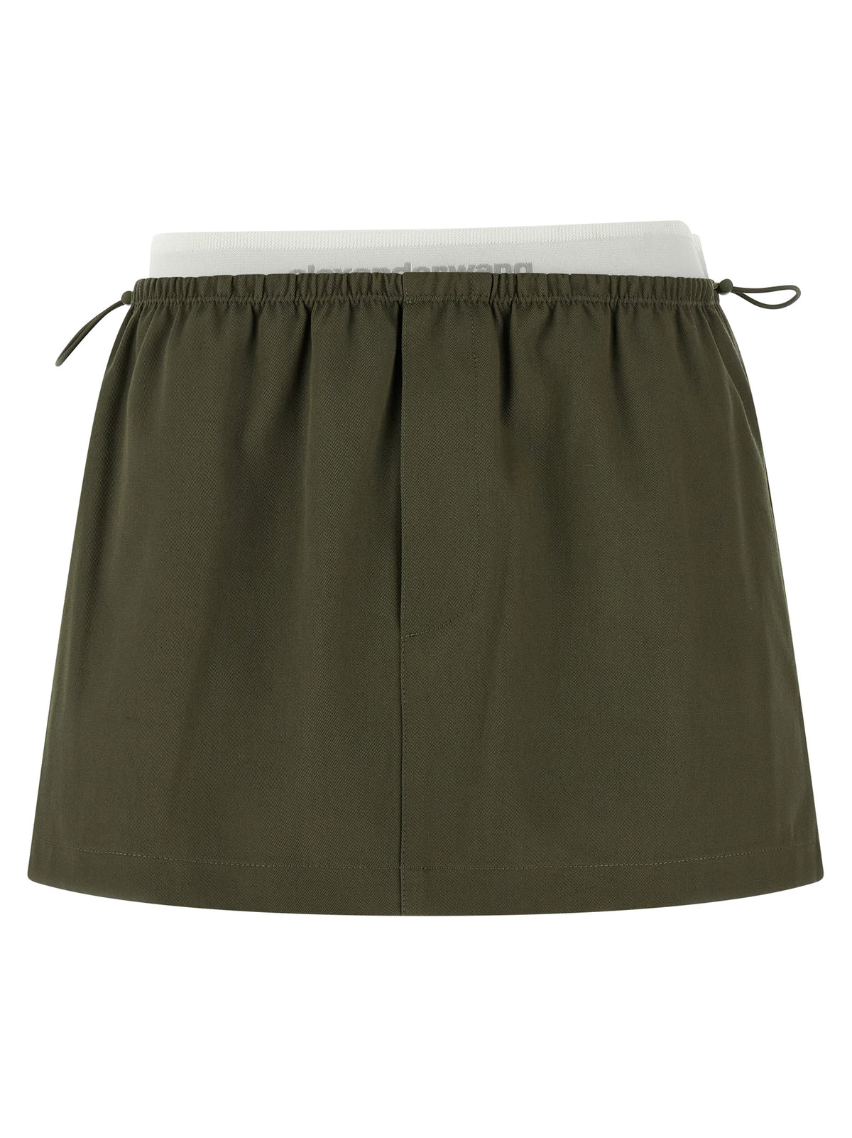 Alexander Wang Bicolor Cotton Long Skirt
