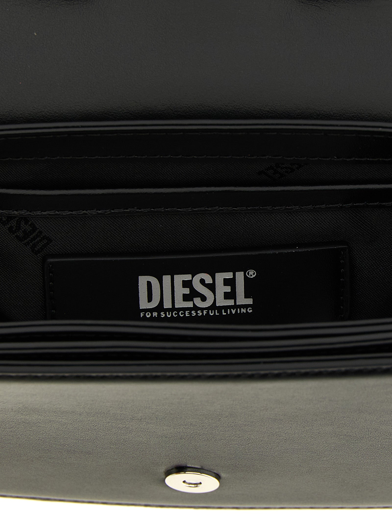 Black Cowhide Shoulder Bag