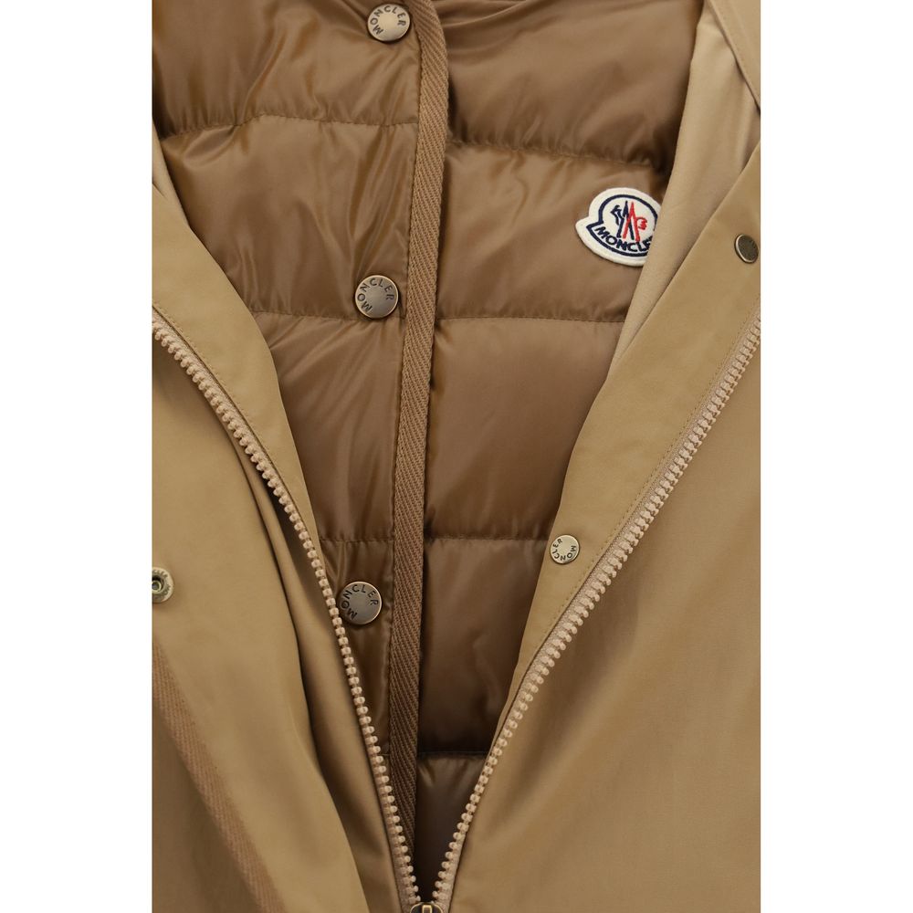 Moncler Beige Shell Jacket