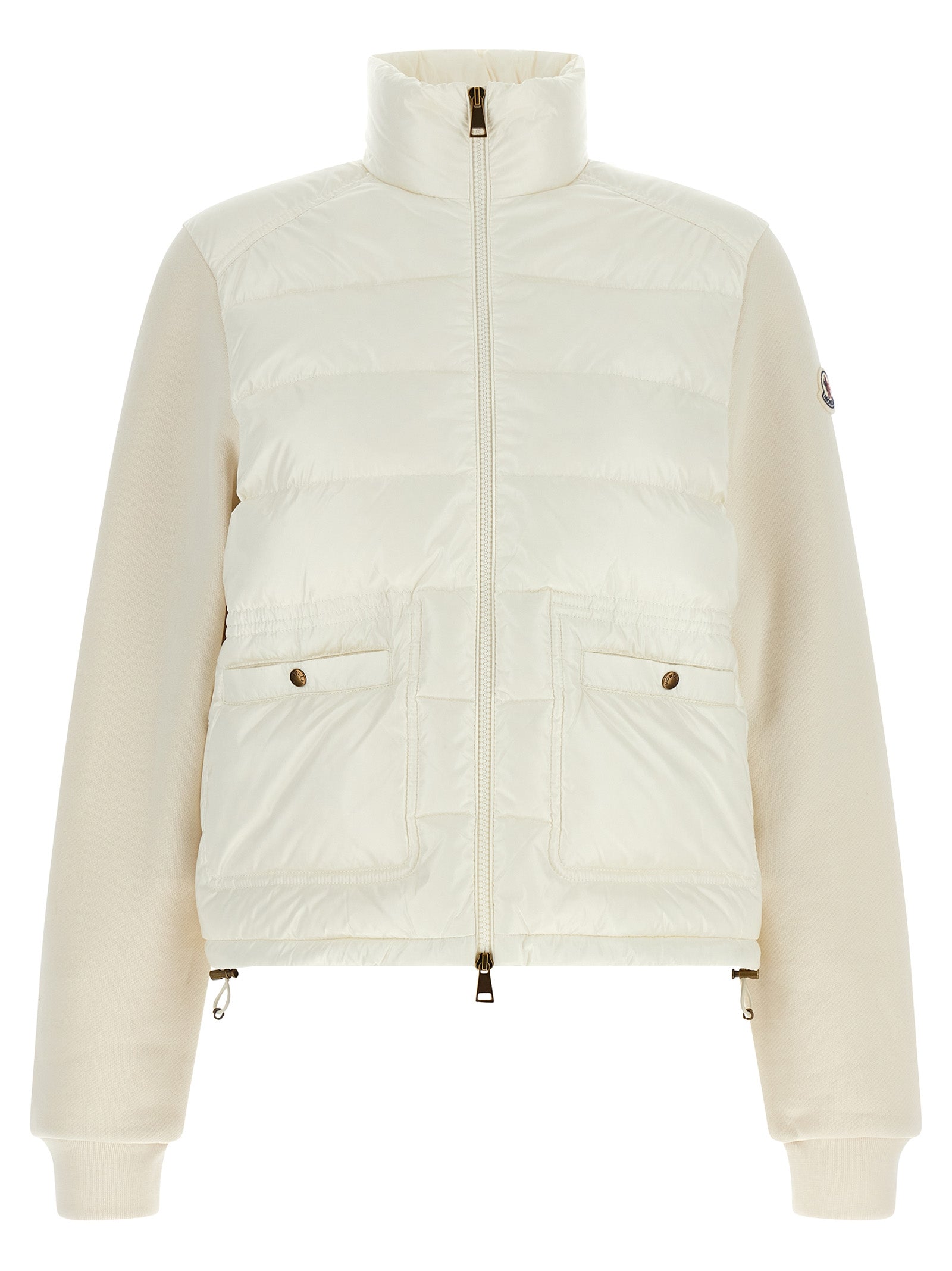 Moncler White Polyamide Cardigan
