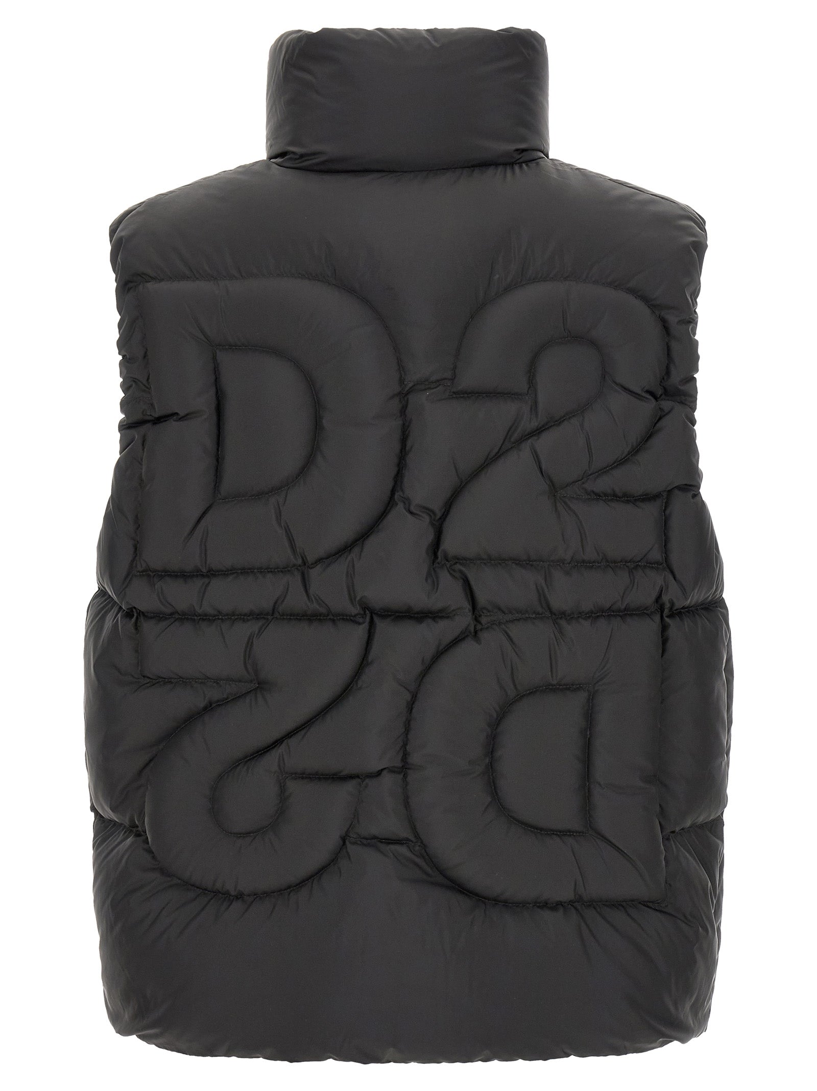 Dsquared² Black Sleeveless Jacket
