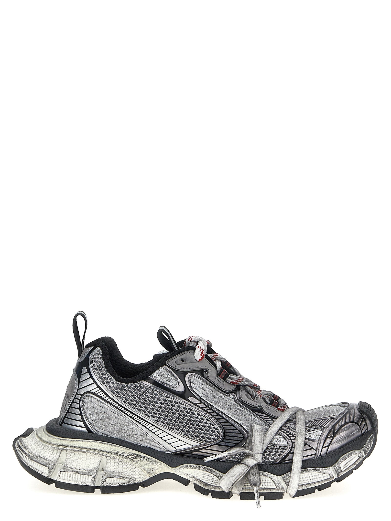 Balenciaga Gray Polyethylene Athletic Sneakers