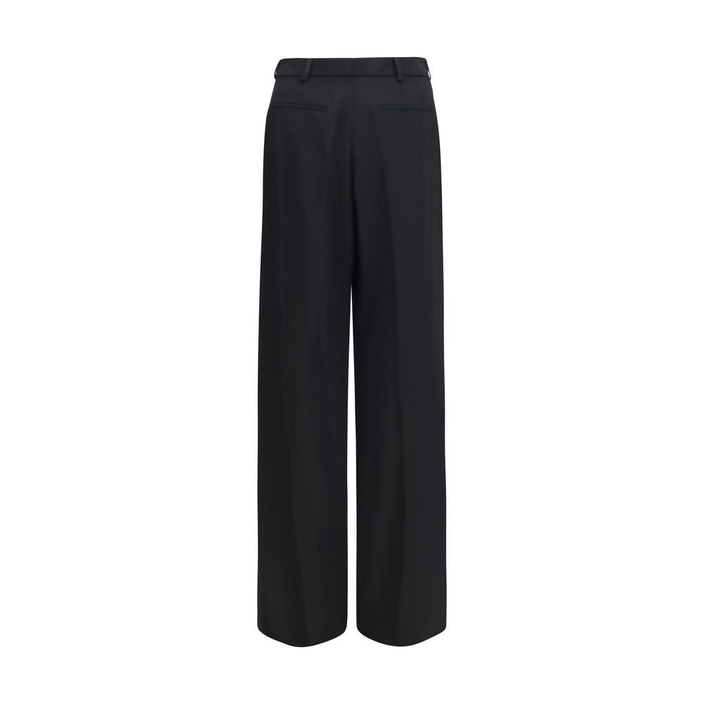 Saint Laurent Black Wool Dress Pants