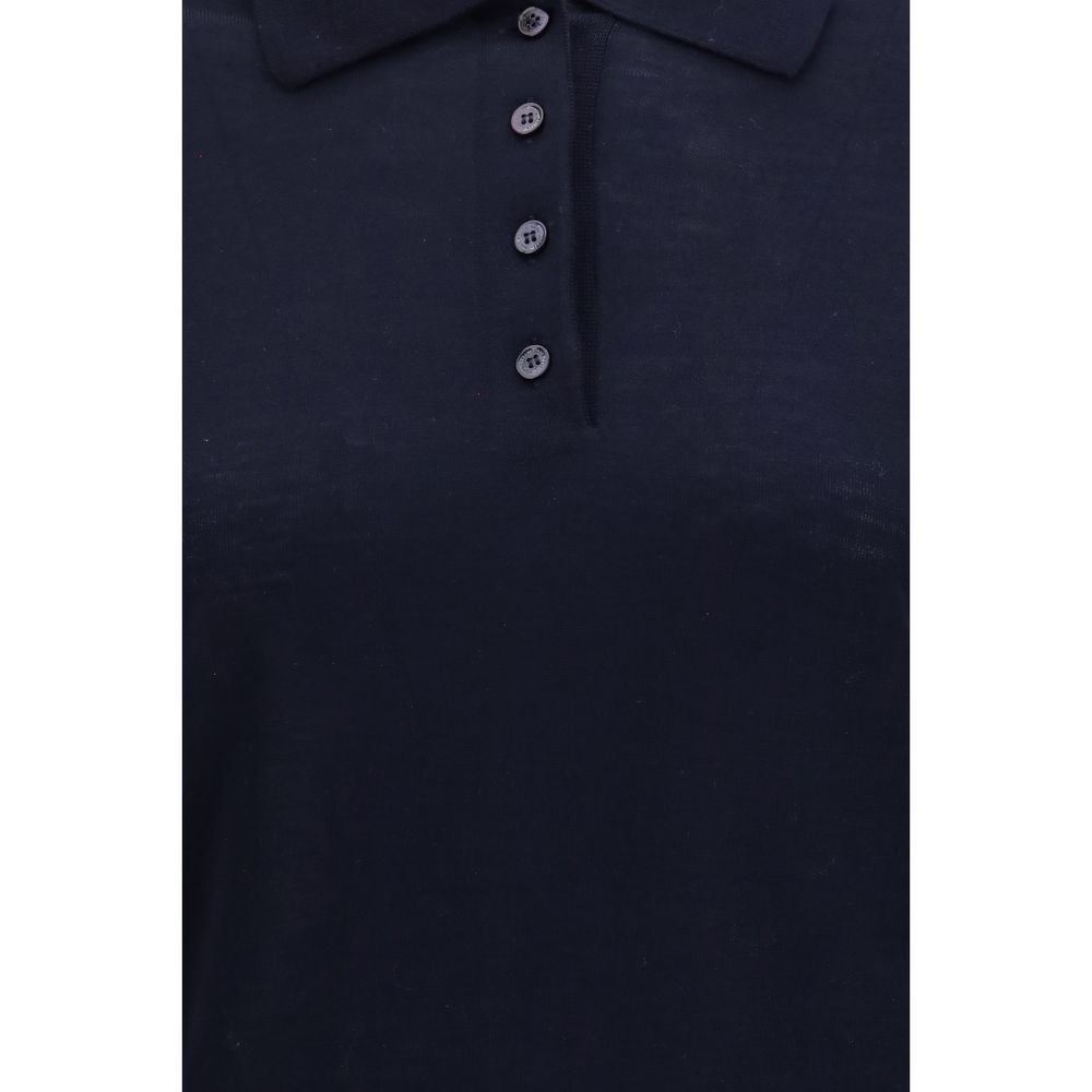 Golden Goose Blue Wool Shirt