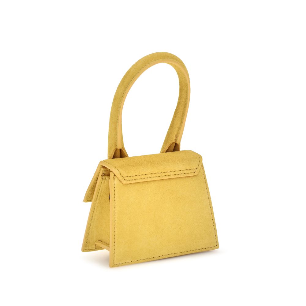 Jacquemus Bicolor Calf Leather Shoulder Bag