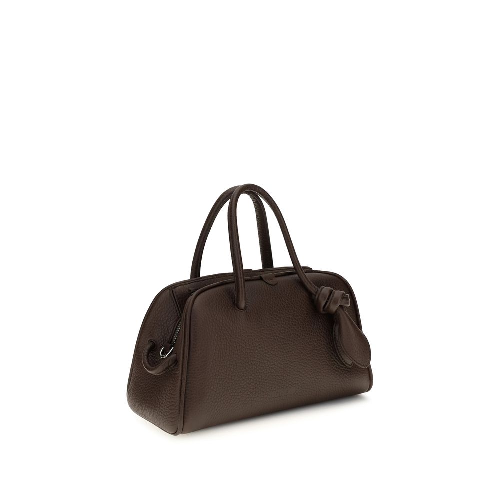 Jacquemus Brown Calf Leather Handbag